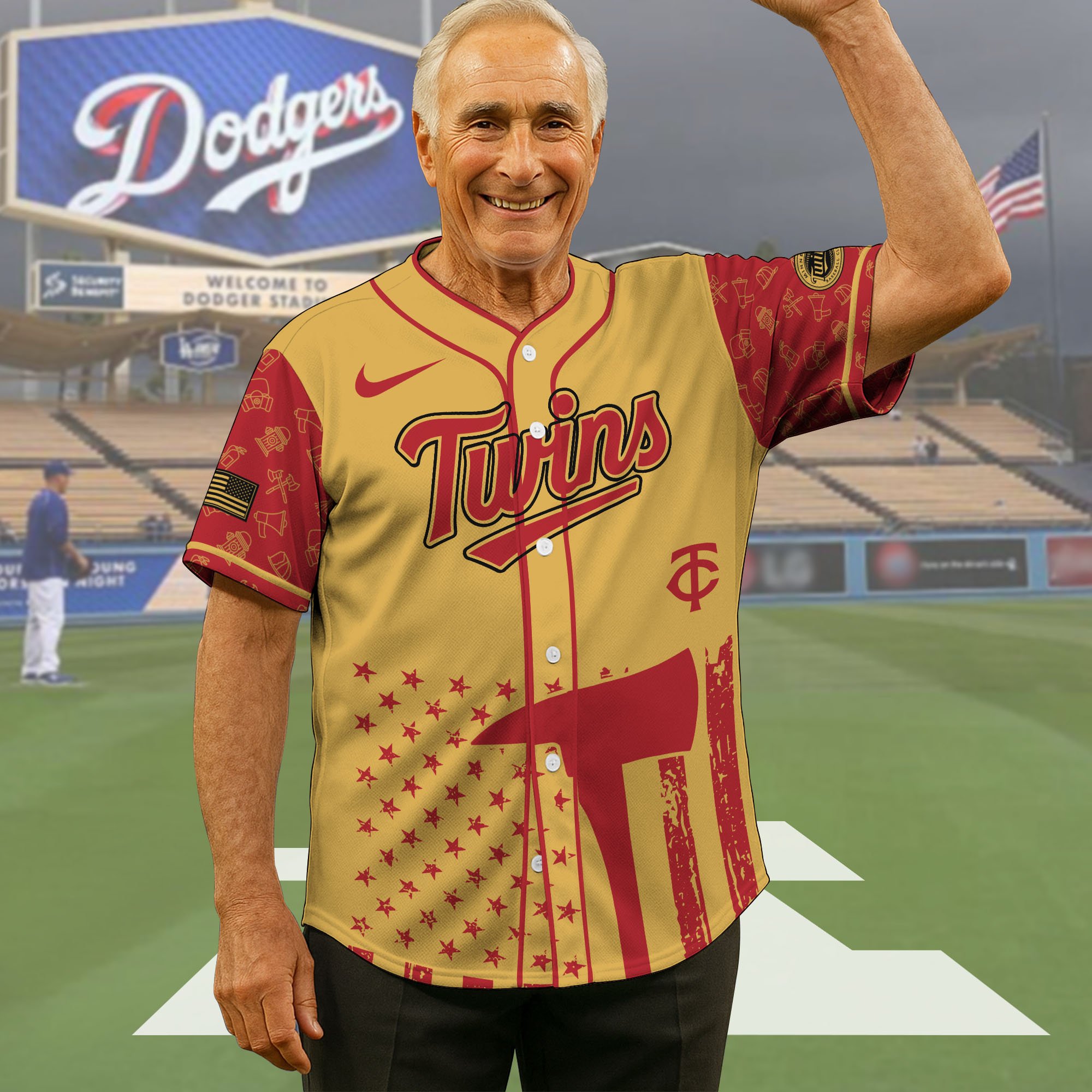 Minnesota Twins Baseball Shirt x Firefighter Appreciation Night Jersey Editions Limited 2025, Baseball Shirt For Sport Fan, Sport Gifts ETRG-05082175