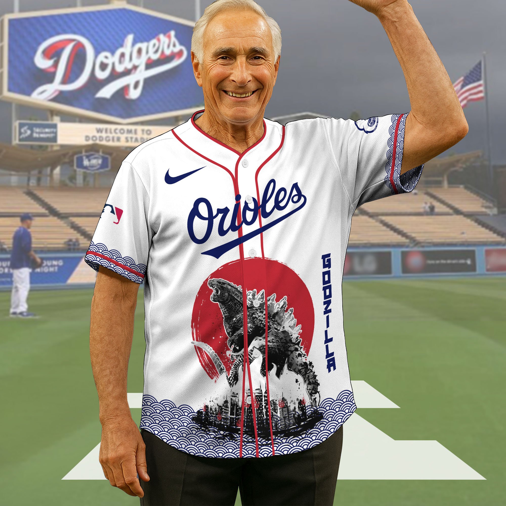 Baltimore Orioles Baseball Shirt x Godzilla, Baseball Jersey Editions Limited 2025, Sport Team Shirts, Sport Gifts ETRG-05082177