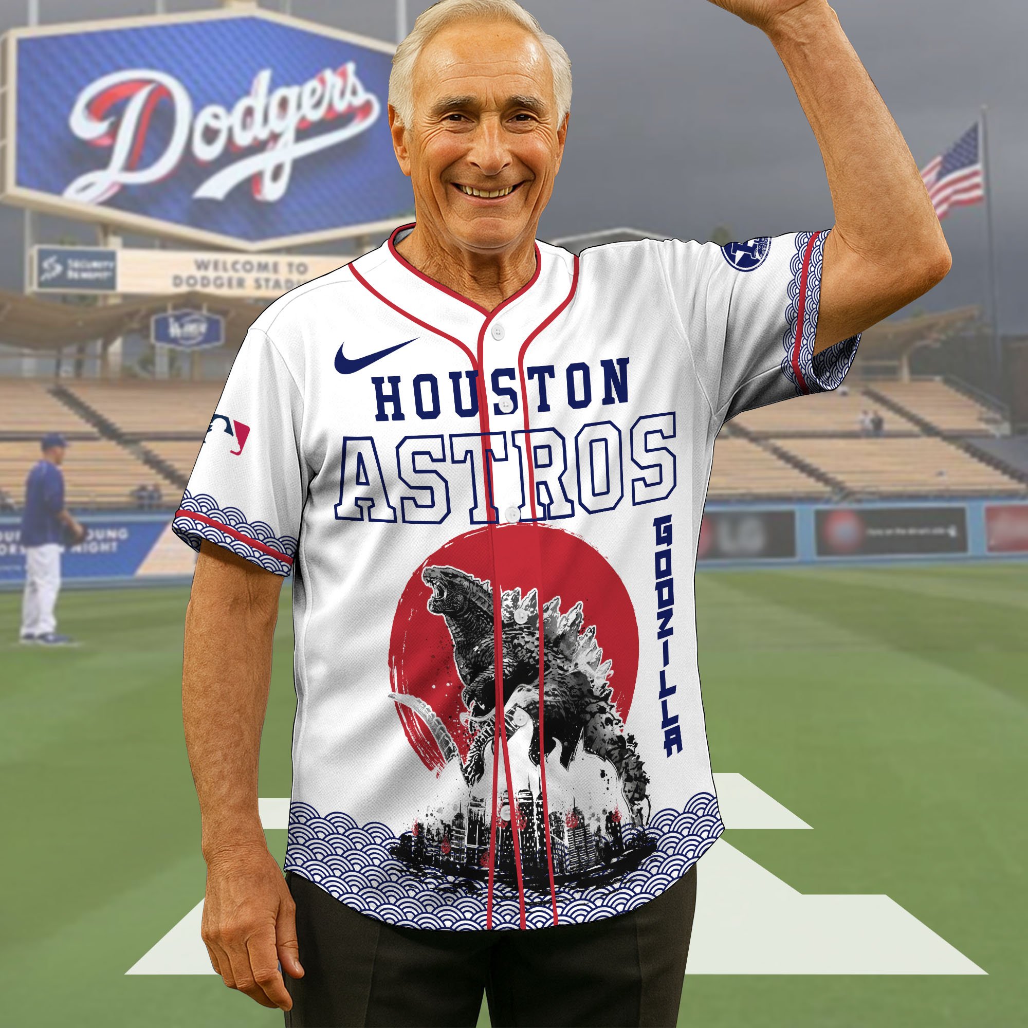 Houston Astros Baseball Shirt x Godzilla, Baseball Jersey Editions Limited 2025, Sport Team Shirts, Sport Gifts ETRG-05082177
