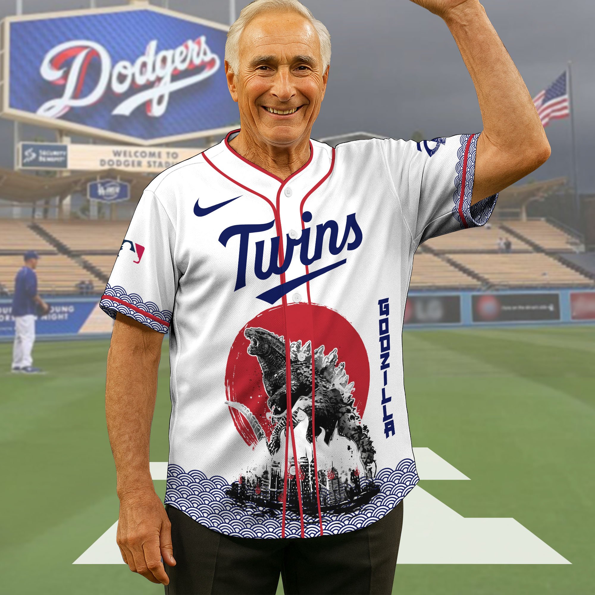 Minnesota Twins Baseball Shirt x Godzilla, Baseball Jersey Editions Limited 2025, Sport Team Shirts, Sport Gifts ETRG-05082177