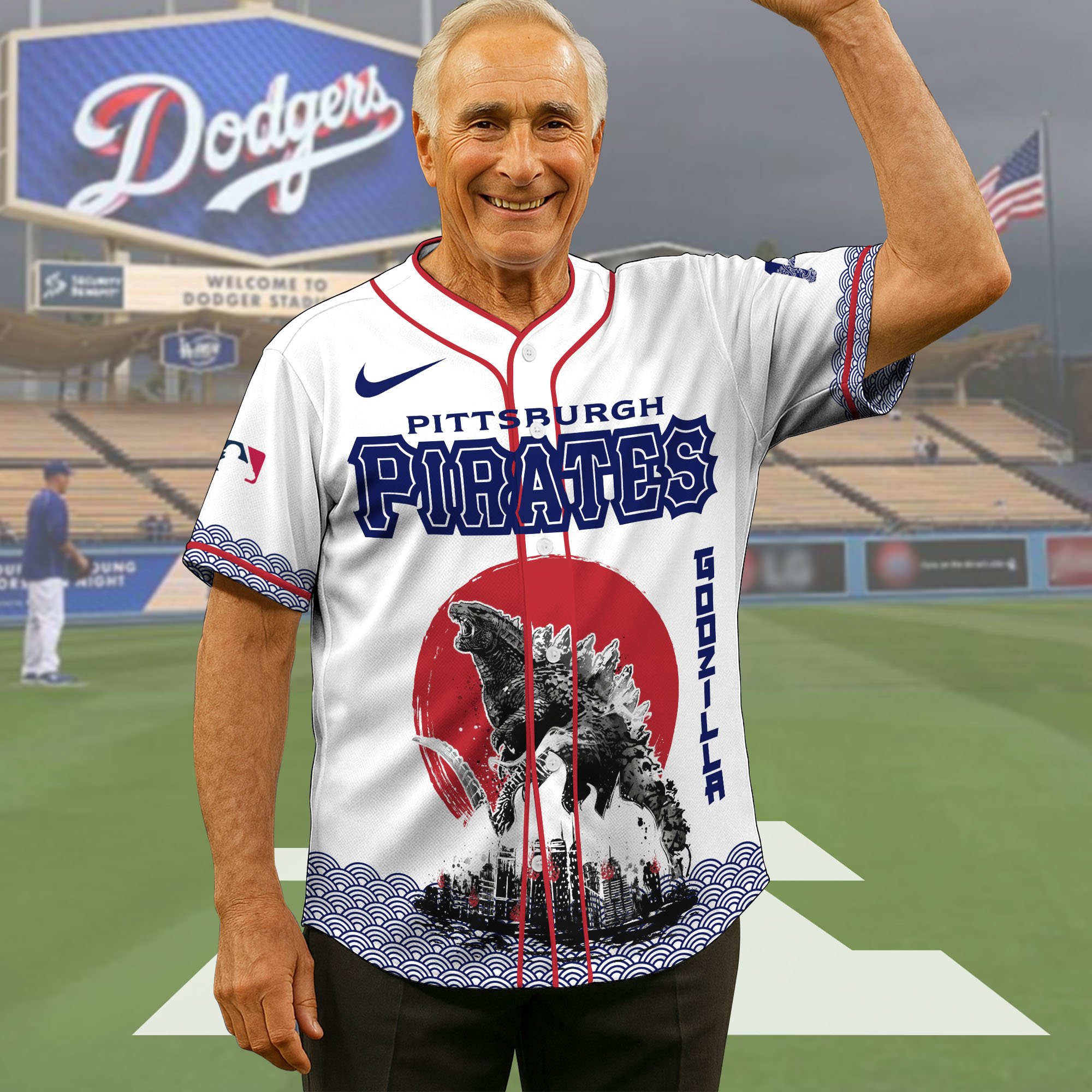 Pittsburgh Pirates Baseball Shirt x Godzilla, Baseball Jersey Editions Limited 2025, Sport Team Shirts, Sport Gifts ETRG-05082177