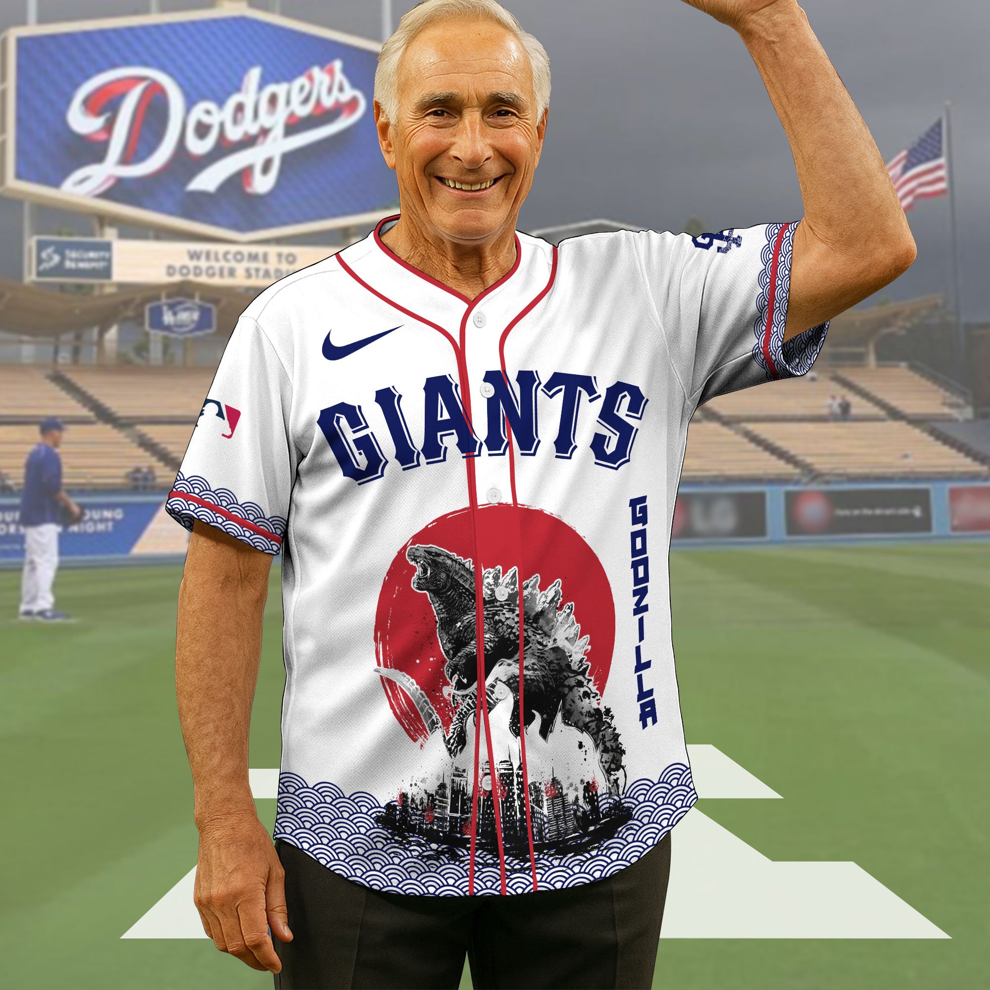 San Francisco Giants Baseball Shirt x Godzilla, Baseball Jersey Editions Limited 2025, Sport Team Shirts, Sport Gifts ETRG-05082177