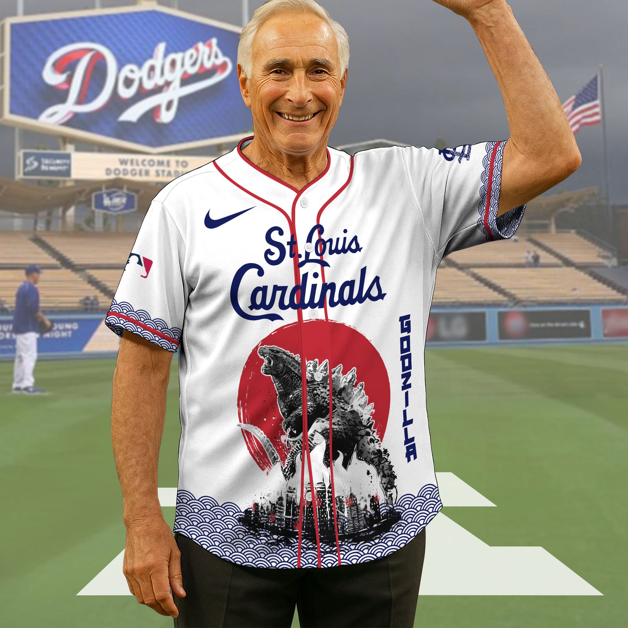 St. Louis Cardinals Baseball Shirt x Godzilla, Baseball Jersey Editions Limited 2025, Sport Team Shirts, Sport Gifts ETRG-05082177