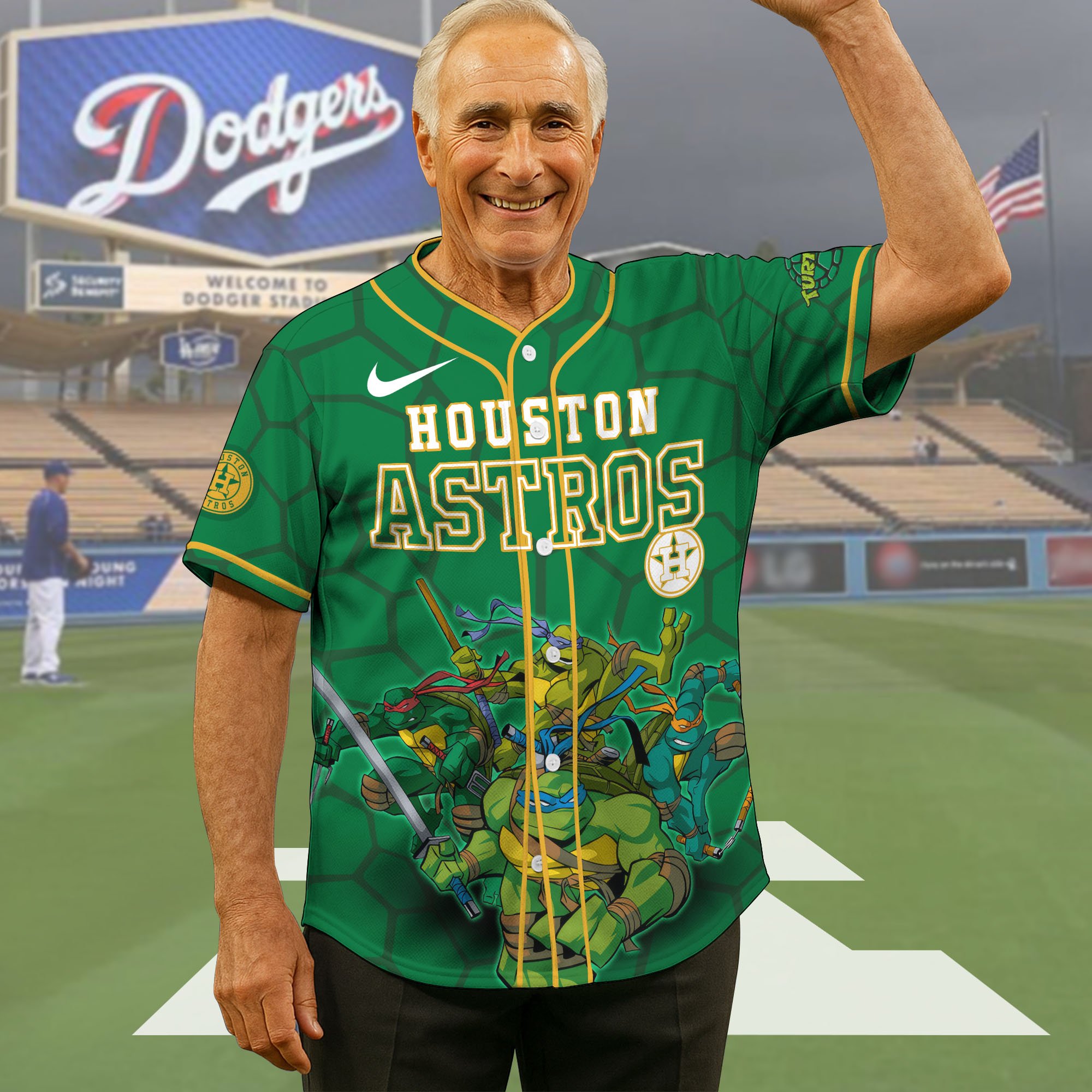 Houston Astros Baseball Shirt x Teenage Mutant Ninja Turtles , Baseball Jersey Editions Limited 2025, Baseball Shirt For Sport Fan, Gift Sport Fans ETRG-05082179