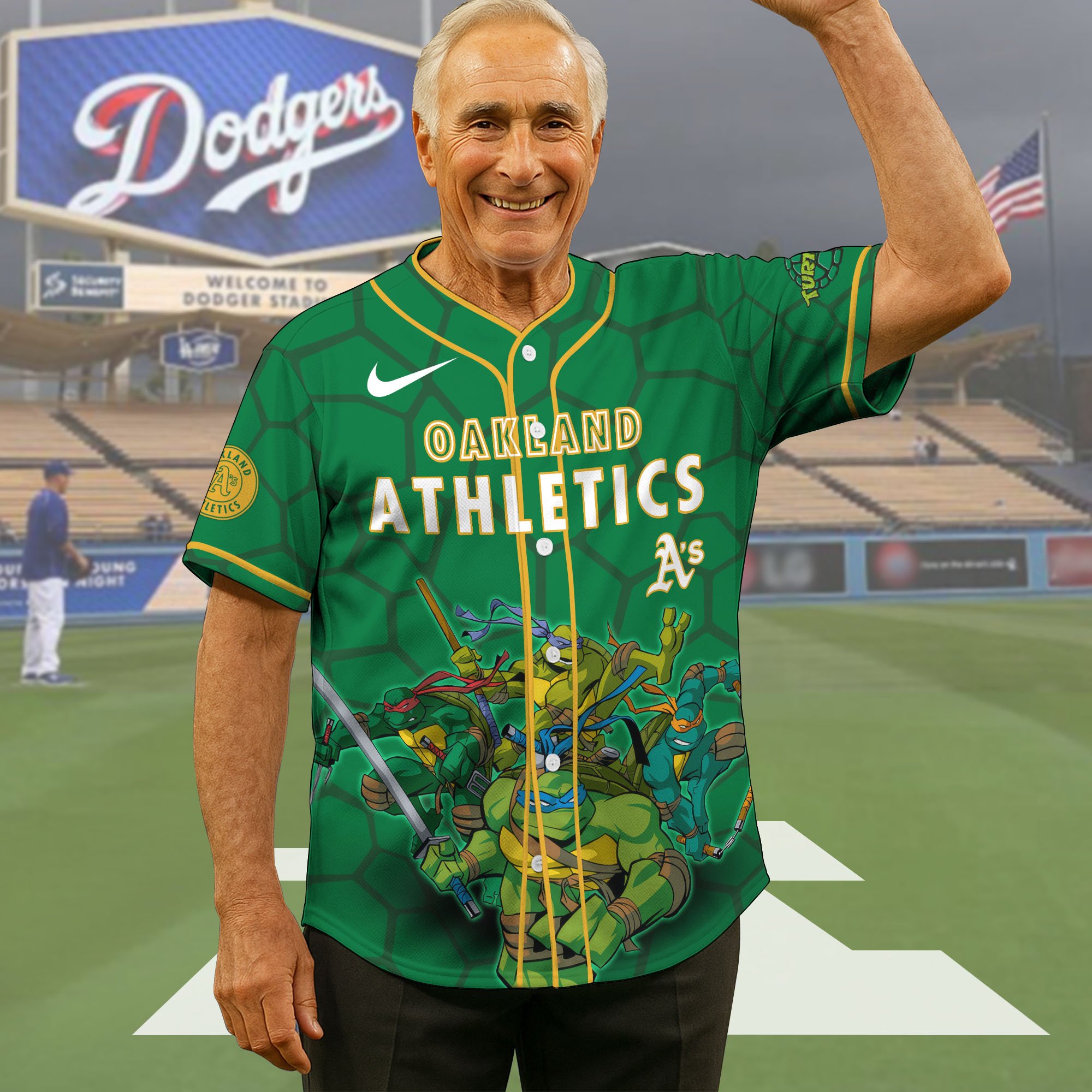 Oakland Athletics Baseball Shirt x Teenage Mutant Ninja Turtles , Baseball Jersey Editions Limited 2025, Baseball Shirt For Sport Fan, Gift Sport Fans ETRG-05082179
