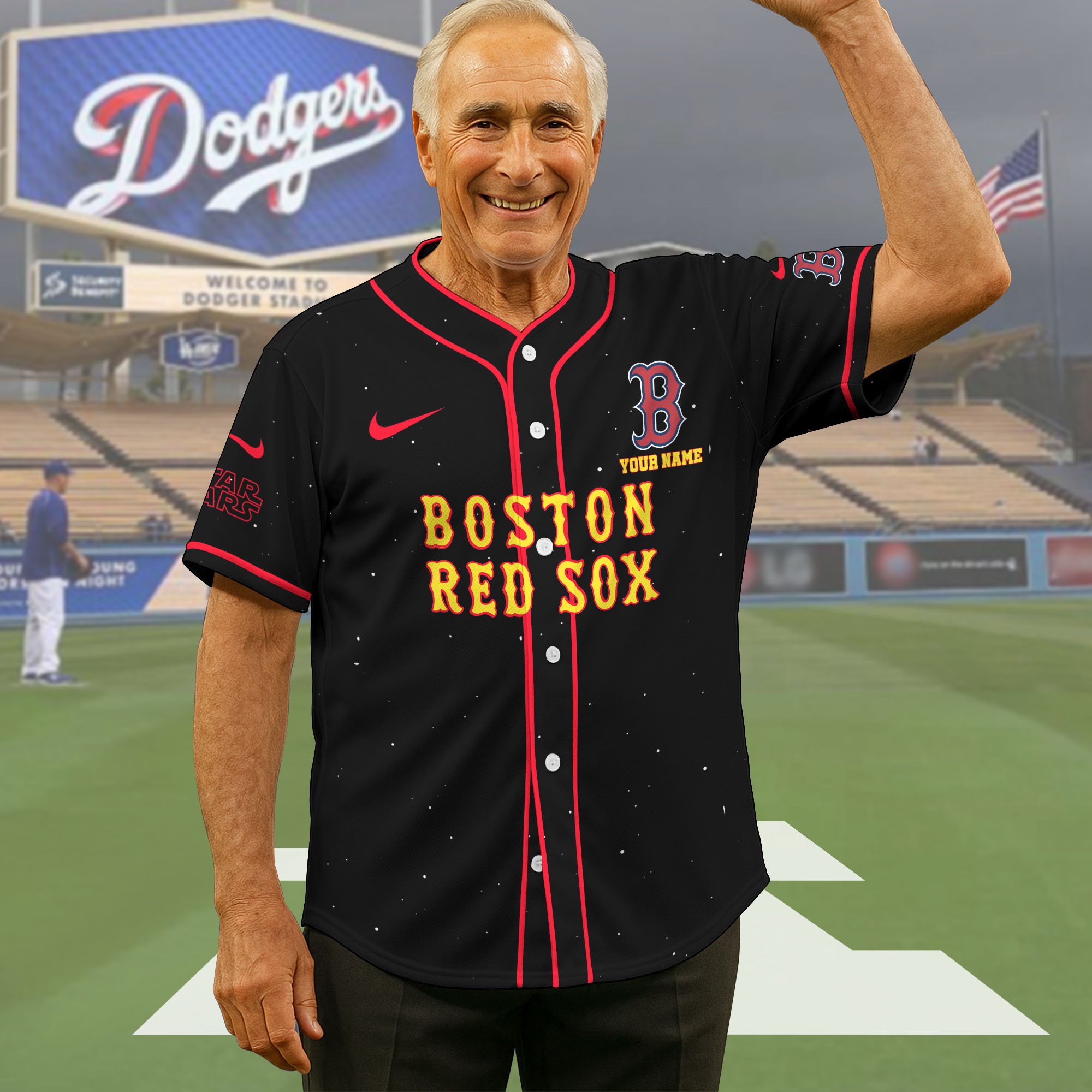 Boston Red Sox Baseball Shirt x Star War , Baseball Jersey Editions Limited 2025 Custom Name, Sport Gifts ETRG-05082181