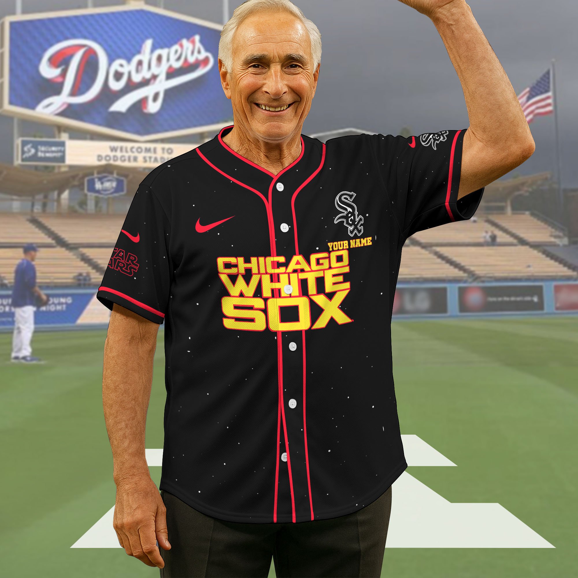 Chicago White Sox Baseball Shirt x Star War , Baseball Jersey Editions Limited 2025 Custom Name, Sport Gifts ETRG-05082181