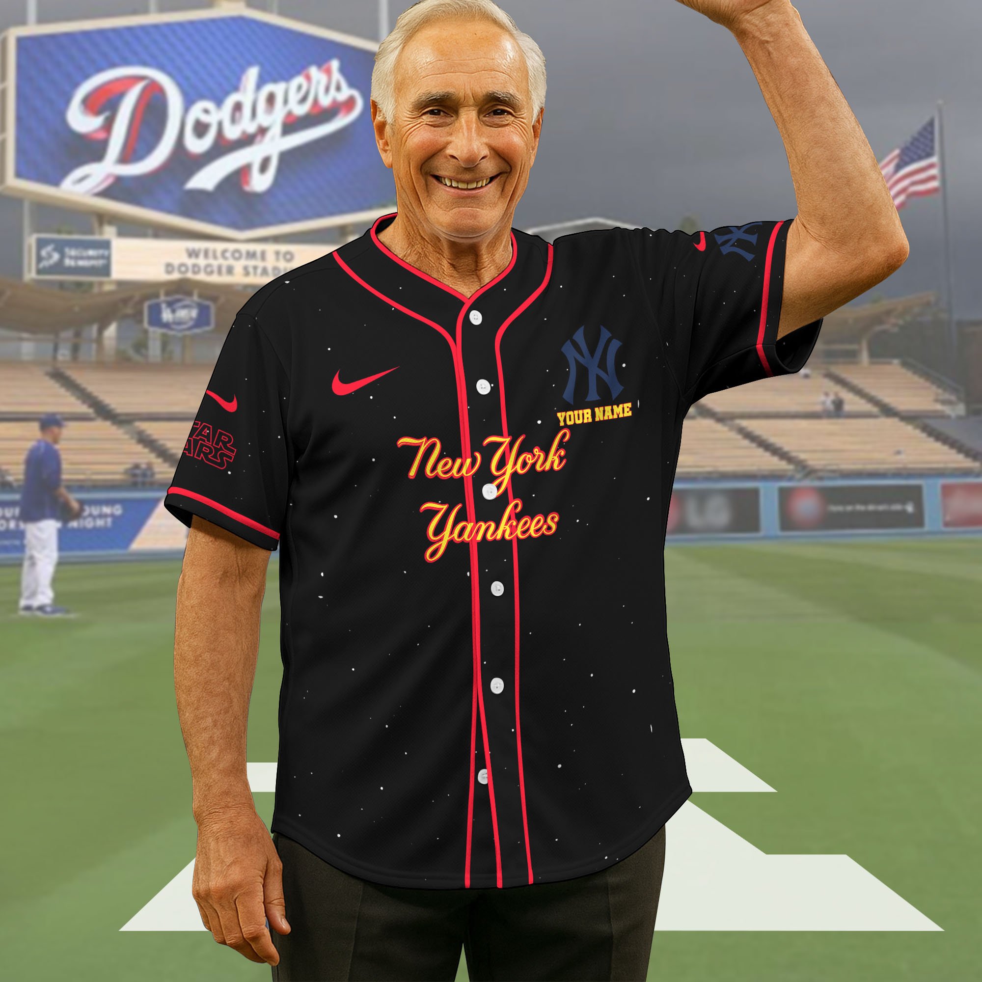 New York Yankees Baseball Shirt x Star War , Baseball Jersey Editions Limited 2025 Custom Name, Sport Gifts ETRG-05082181