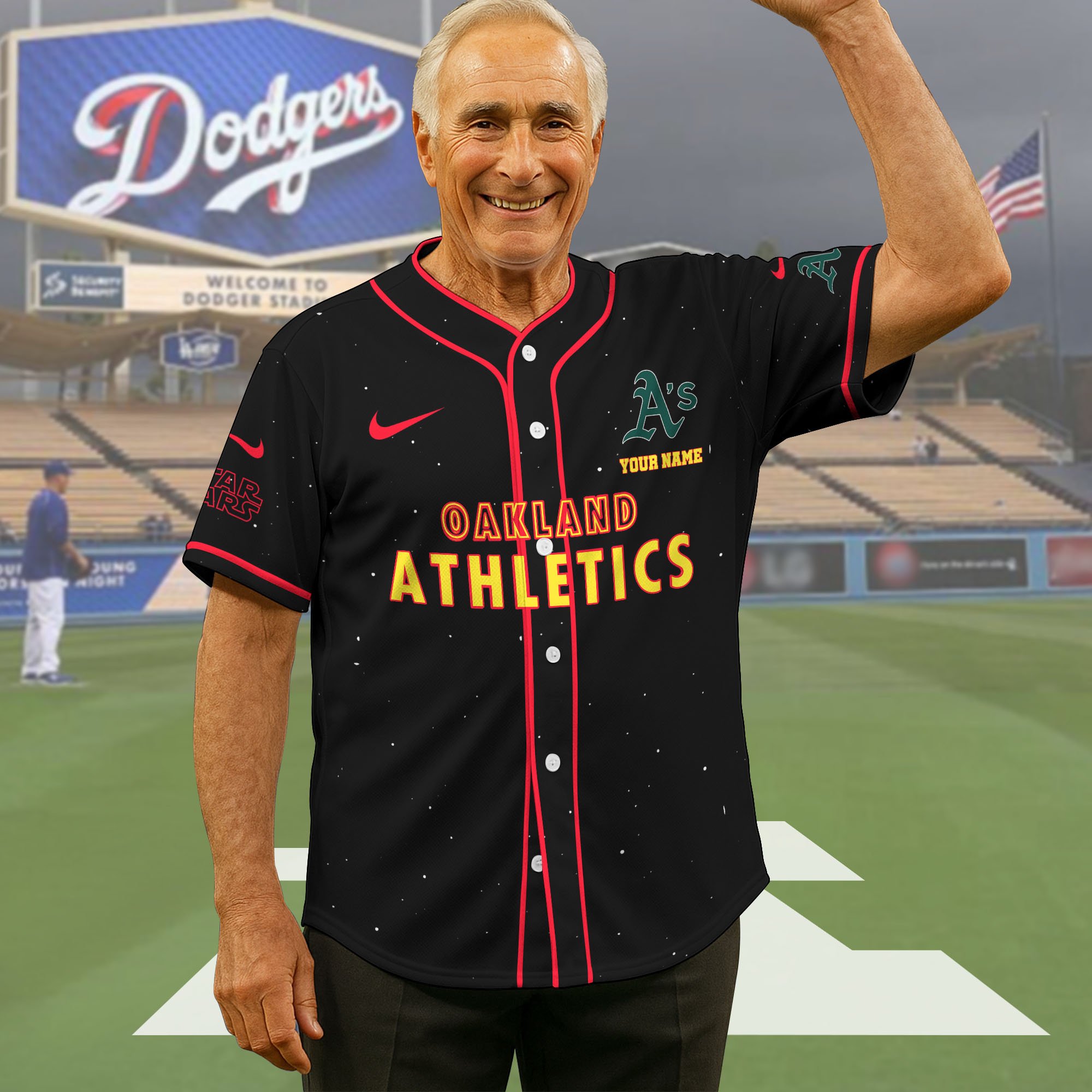 Oakland Athletics Baseball Shirt x Star War , Baseball Jersey Editions Limited 2025 Custom Name, Sport Gifts ETRG-05082181