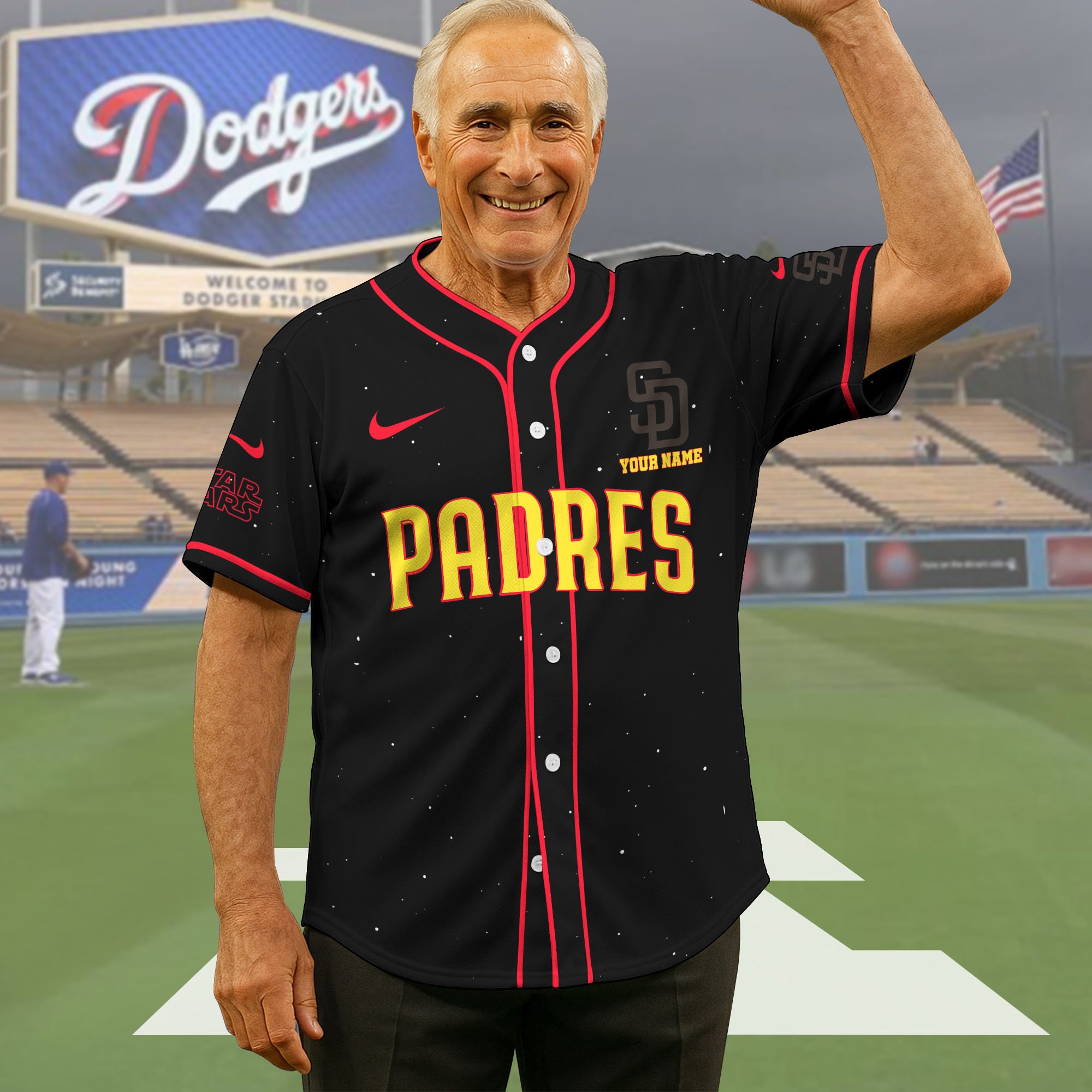 San Diego Padres Baseball Shirt x Star War , Baseball Jersey Editions Limited 2025 Custom Name, Sport Gifts ETRG-05082181