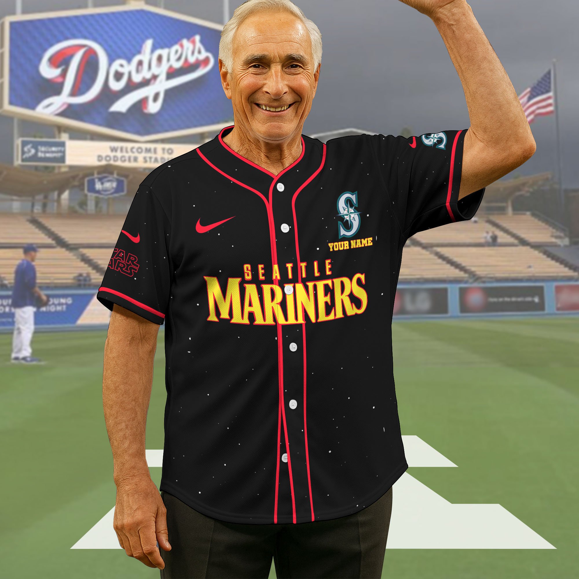 Seattle Mariners Baseball Shirt x Star War , Baseball Jersey Editions Limited 2025 Custom Name, Sport Gifts ETRG-05082181
