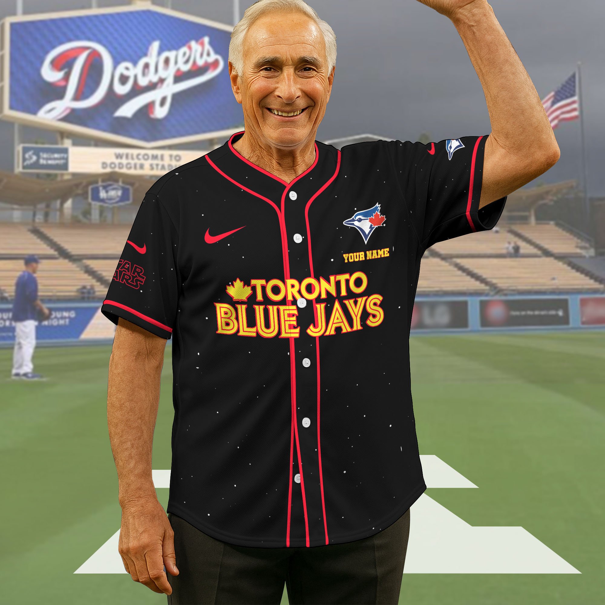Toronto Blue Jays Baseball Shirt x Star War , Baseball Jersey Editions Limited 2025 Custom Name, Sport Gifts ETRG-05082181