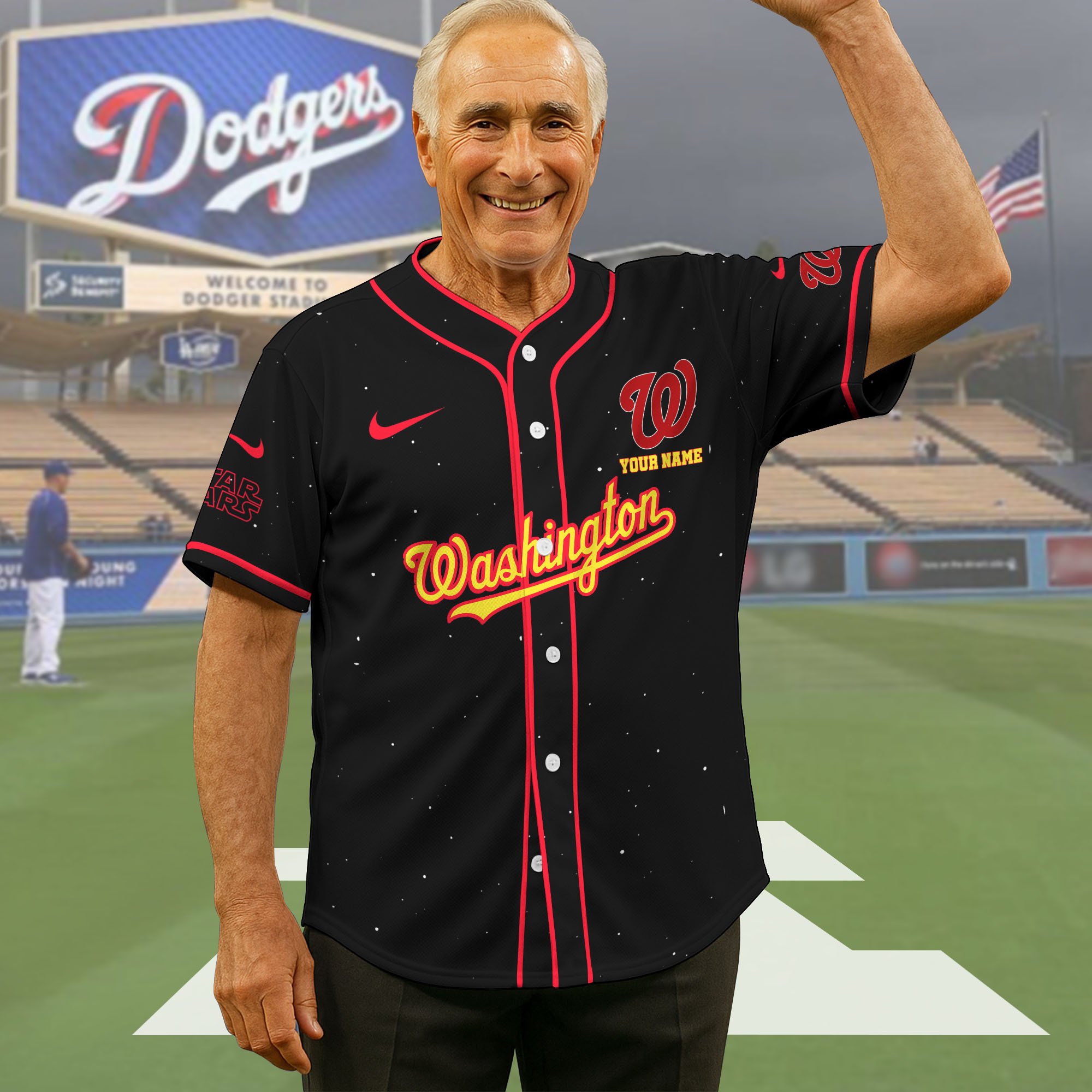 Washington Nationals Baseball Shirt x Star War , Baseball Jersey Editions Limited 2025 Custom Name, Sport Gifts ETRG-05082181