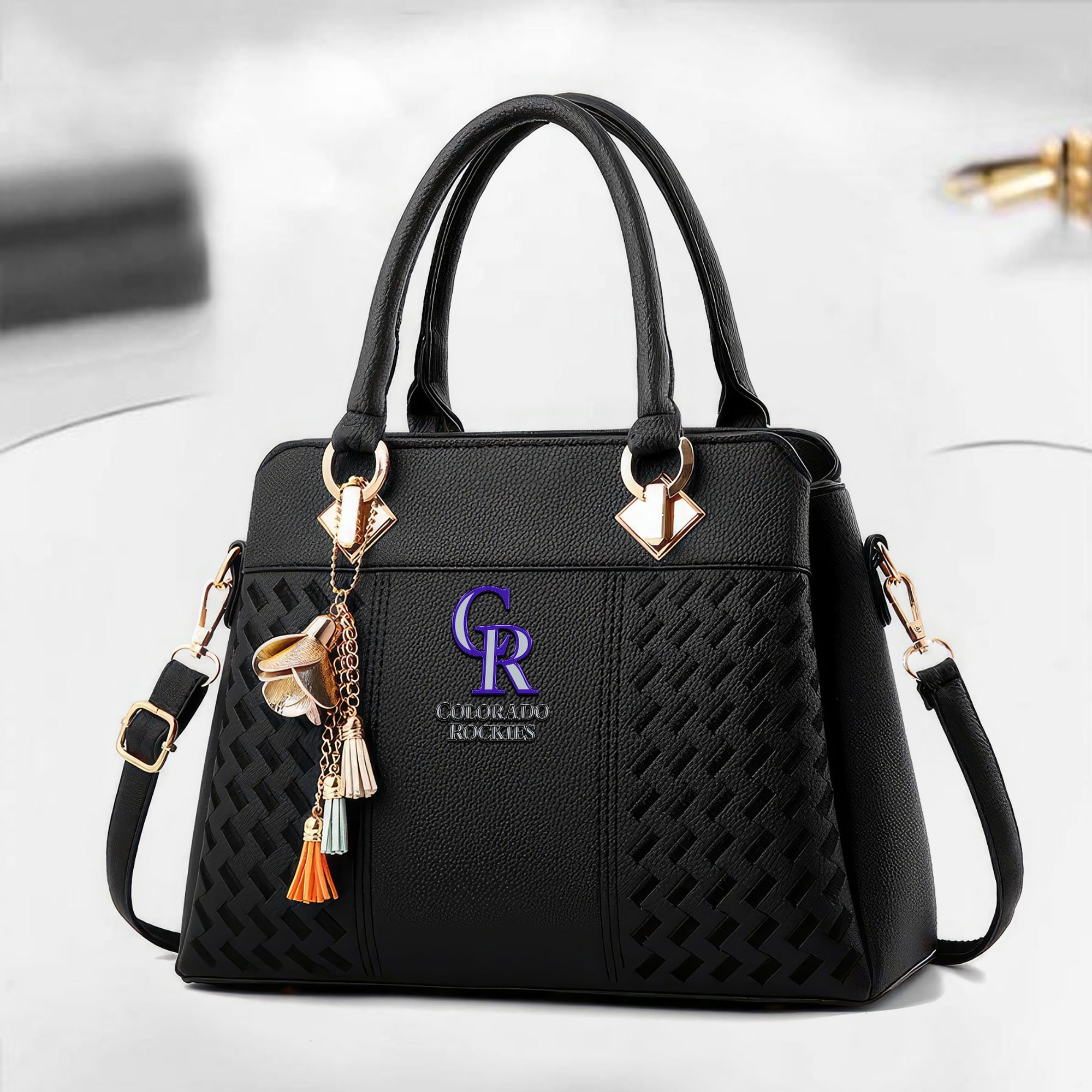Colorado Rockies Deluxe Handbag For Women 2025 Versions, Sport Deluxe Handbag EHIVM-04191928