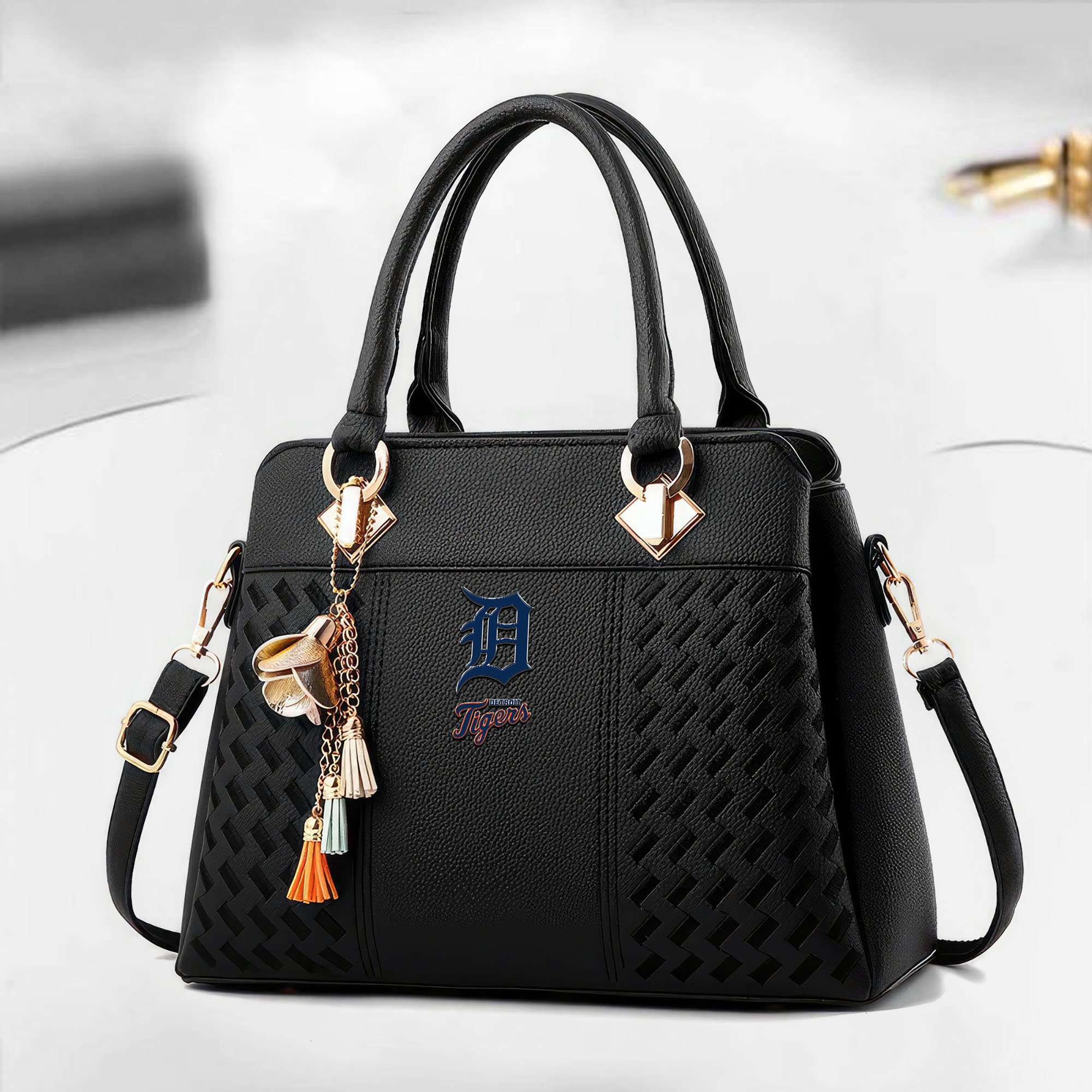 Detroit Tigers Deluxe Handbag For Women 2025 Versions, Sport Deluxe Handbag EHIVM-04191928