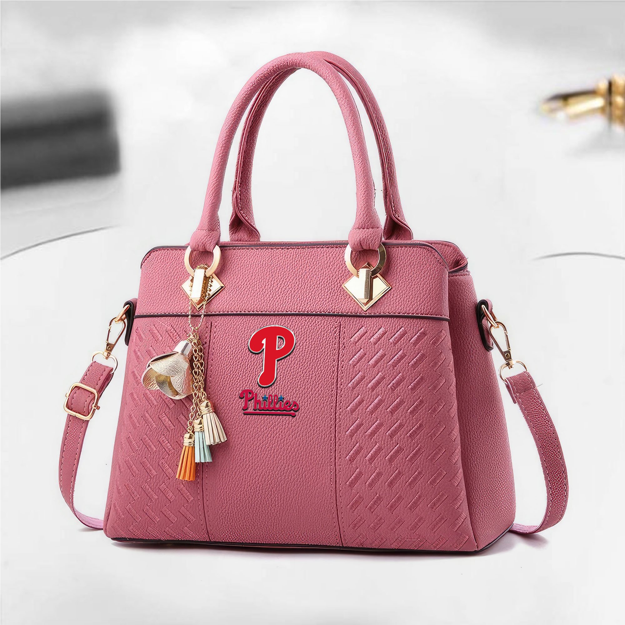 Alternative view of Philadelphia Phillies Deluxe Handbag For Women 2025 Versions, Sport Deluxe Handbag EHIVM-04191928