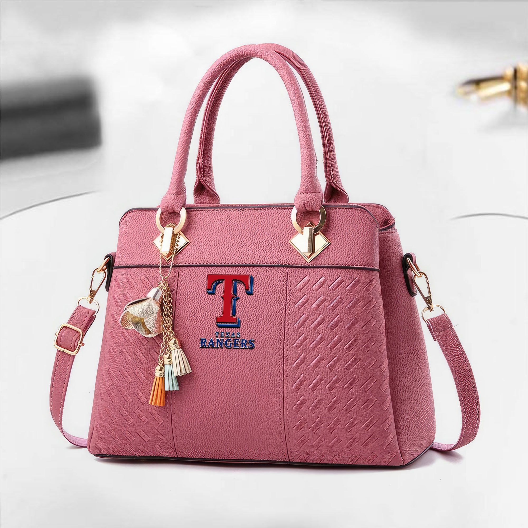 Alternative view of Texas Rangers Deluxe Handbag For Women 2025 Versions, Sport Deluxe Handbag EHIVM-04191928