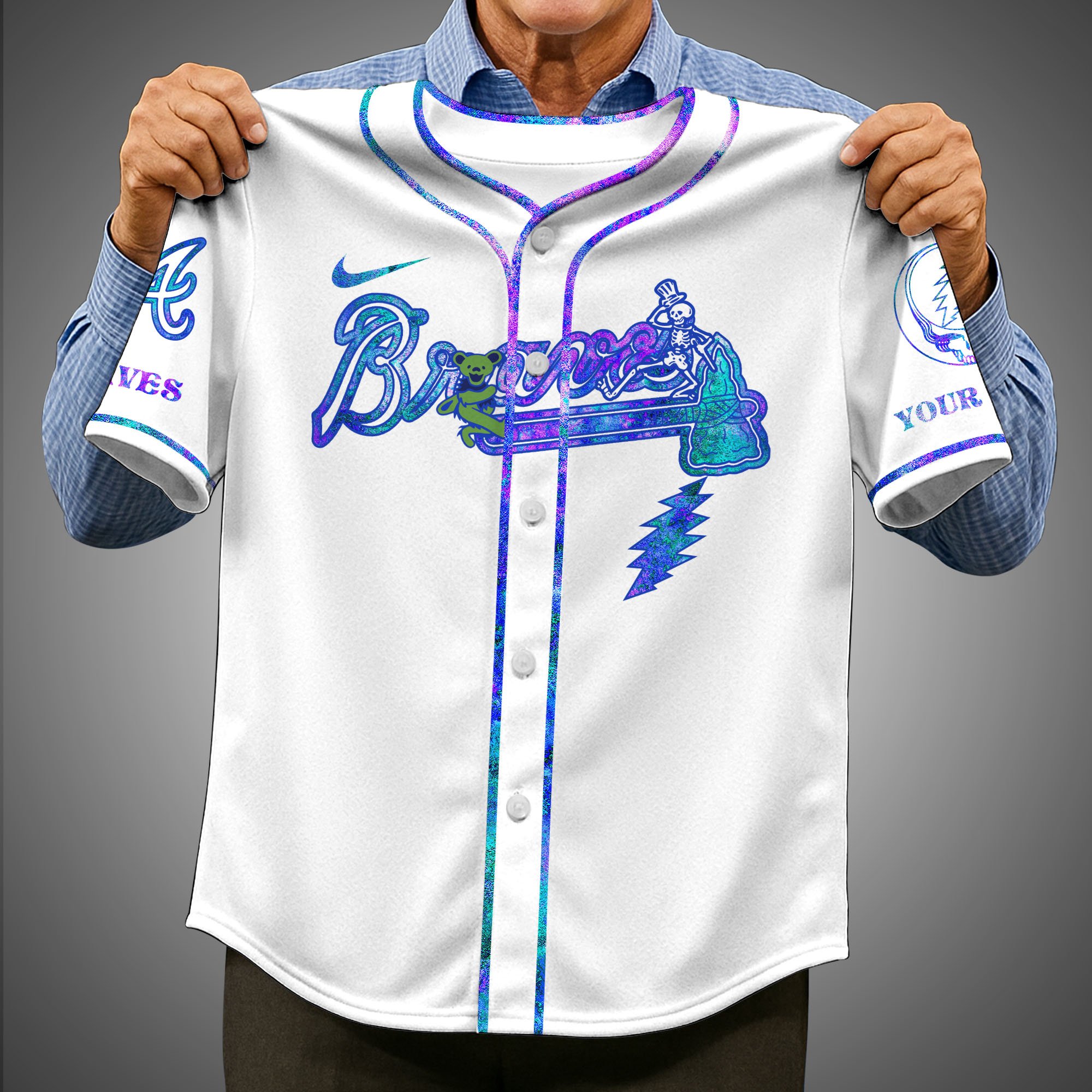 Alternative view of Atlanta Braves Baseball Shirt Custom Name, Baseball Jersey Editions Limited 2025, Sport Gifts ETRG-05082178