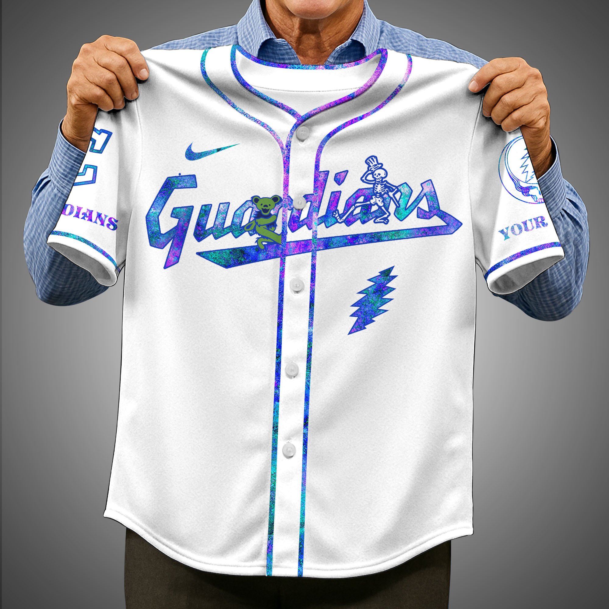 Alternative view of Cleveland Guardians Baseball Shirt Custom Name, Baseball Jersey Editions Limited 2025, Sport Gifts ETRG-05082178