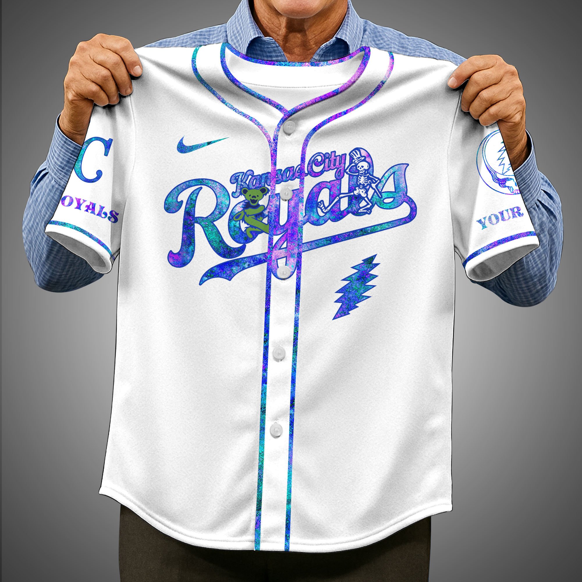 Alternative view of Kansas City Royals Baseball Shirt Custom Name, Baseball Jersey Editions Limited 2025, Sport Gifts ETRG-05082178