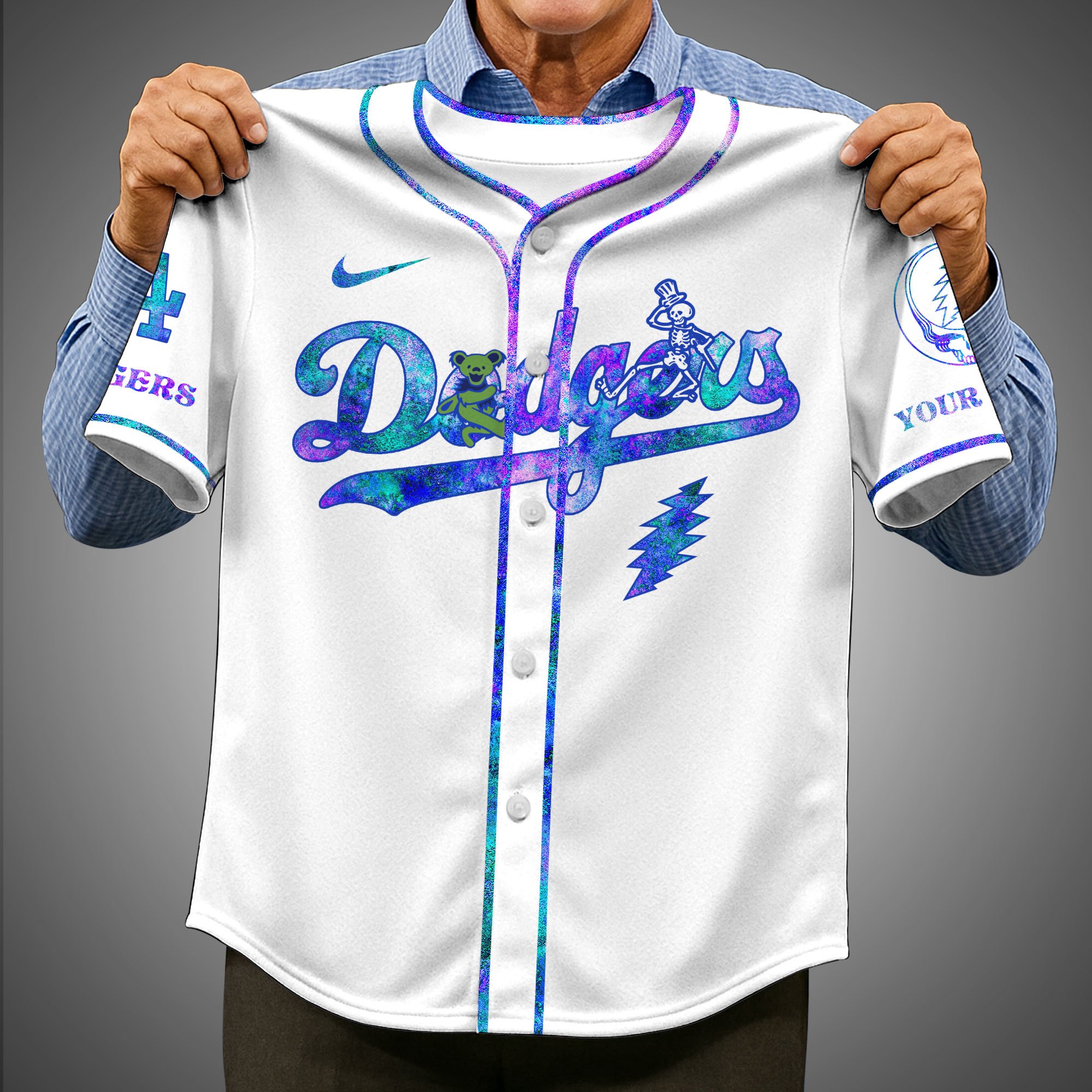 Alternative view of Los Angeles Dodgers Baseball Shirt Custom Name, Baseball Jersey Editions Limited 2025, Sport Gifts ETRG-05082178