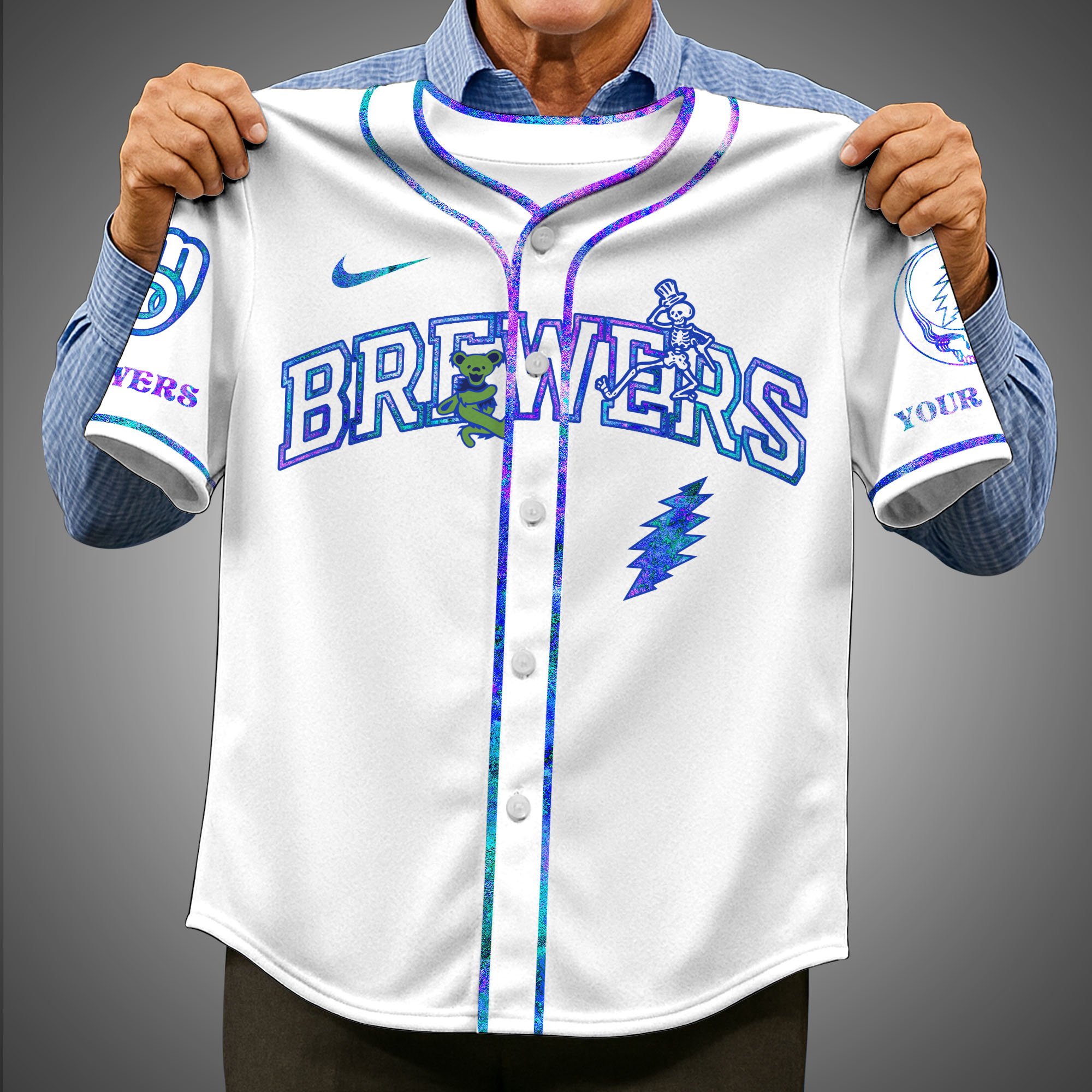 Alternative view of Milwaukee Brewers Baseball Shirt Custom Name, Baseball Jersey Editions Limited 2025, Sport Gifts ETRG-05082178