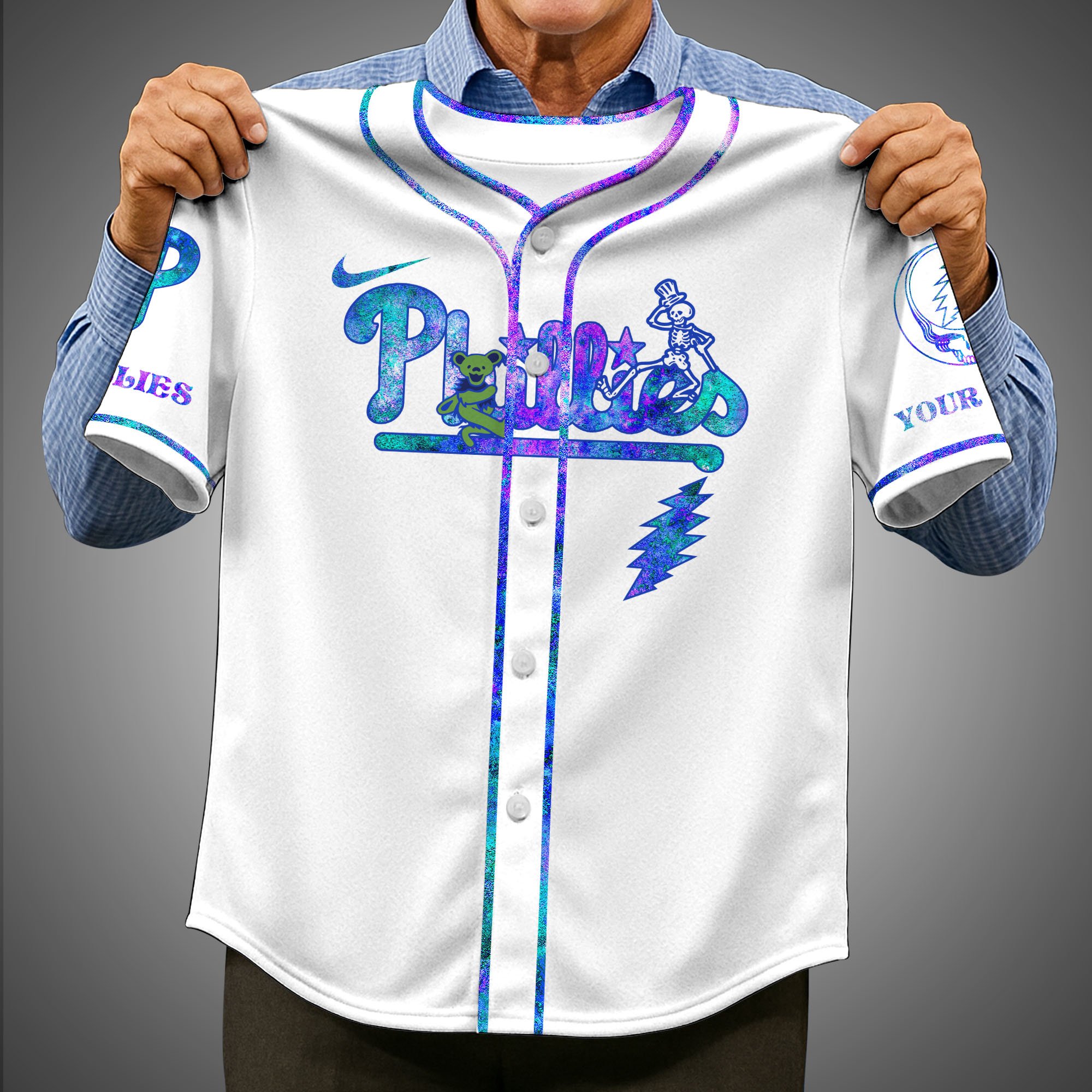 Alternative view of Philadelphia Phillies Baseball Shirt Custom Name, Baseball Jersey Editions Limited 2025, Sport Gifts ETRG-05082178