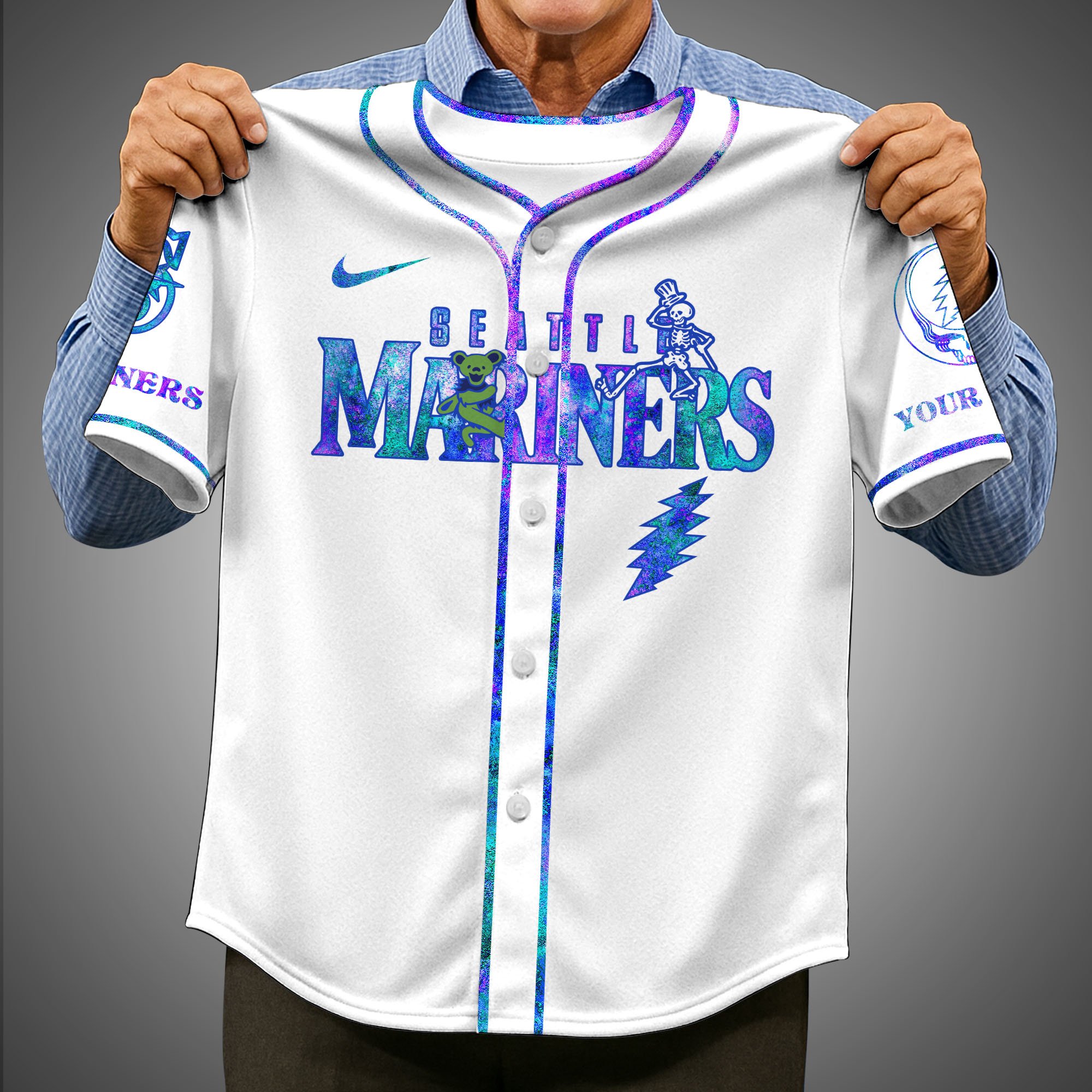 Alternative view of Seattle Mariners Baseball Shirt Custom Name, Baseball Jersey Editions Limited 2025, Sport Gifts ETRG-05082178