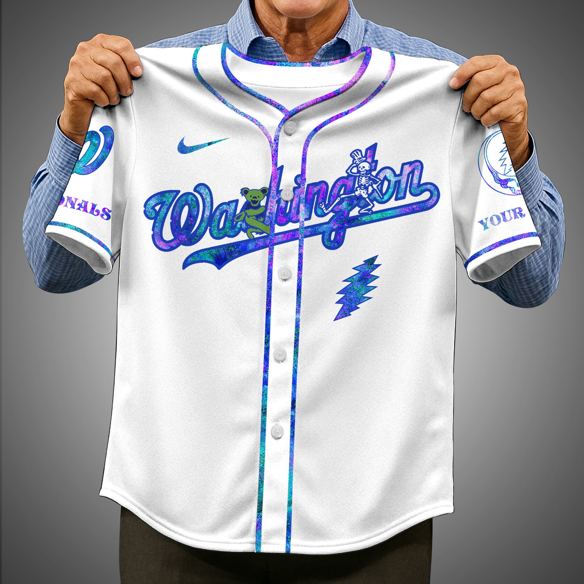 Alternative view of Washington Nationals Baseball Shirt Custom Name, Baseball Jersey Editions Limited 2025, Sport Gifts ETRG-05082178