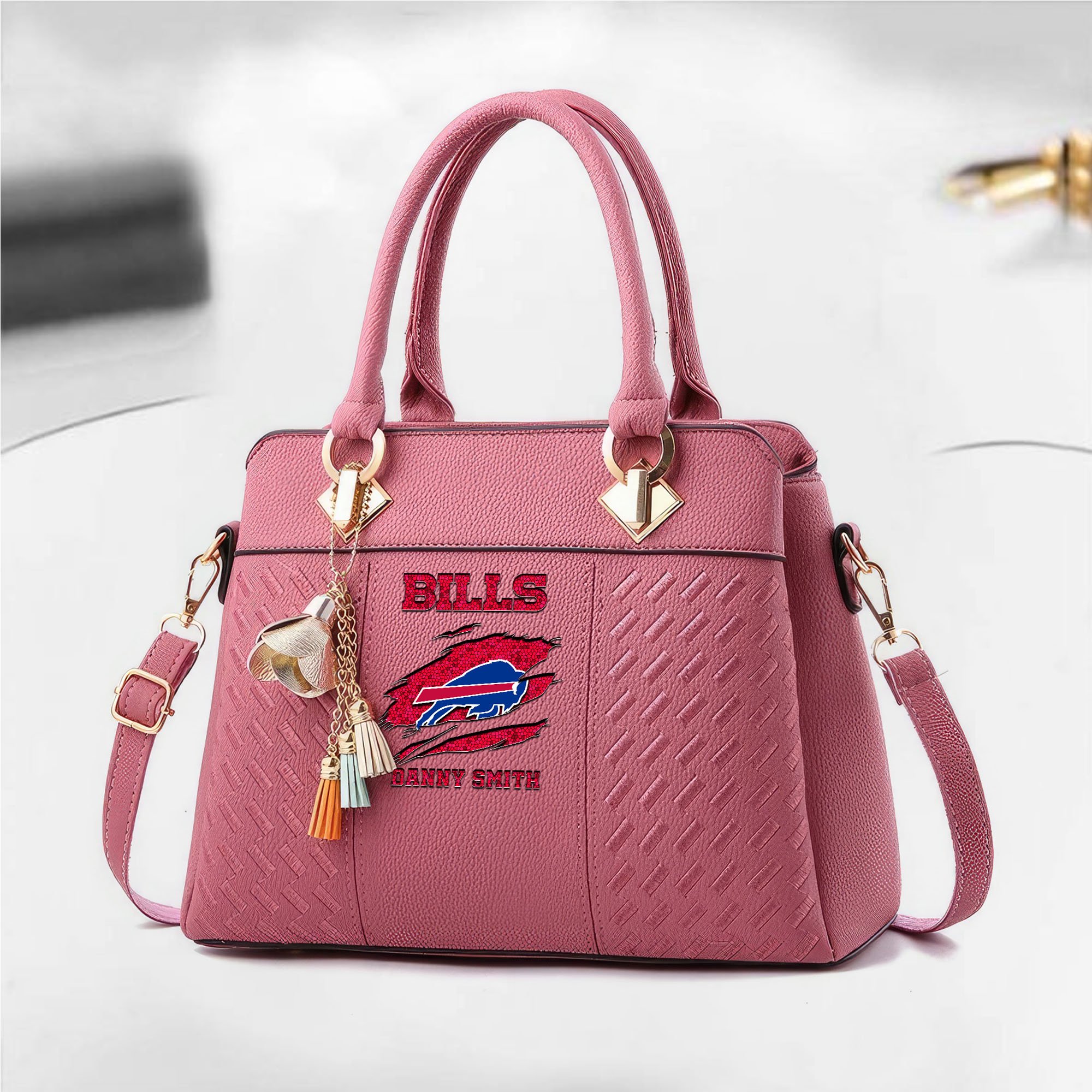 Alternative view of Buffalo Bills Deluxe Handbag For Women 2025 Versions, Sport Deluxe Handbag, Mother's Day Gift EHIVM-05152221