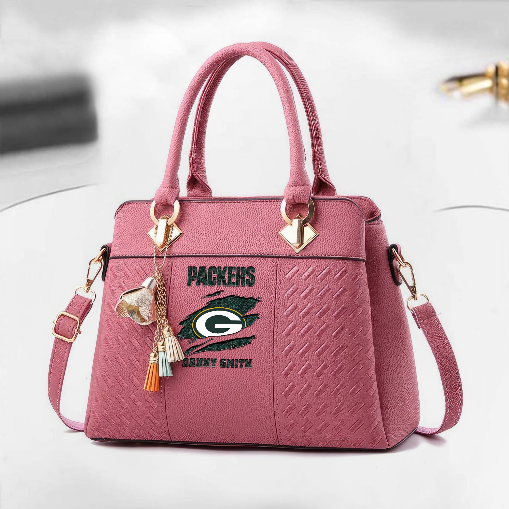 Alternative view of Green Bay Packers Deluxe Handbag For Women 2025 Versions, Sport Deluxe Handbag, Mother's Day Gift EHIVM-05152221