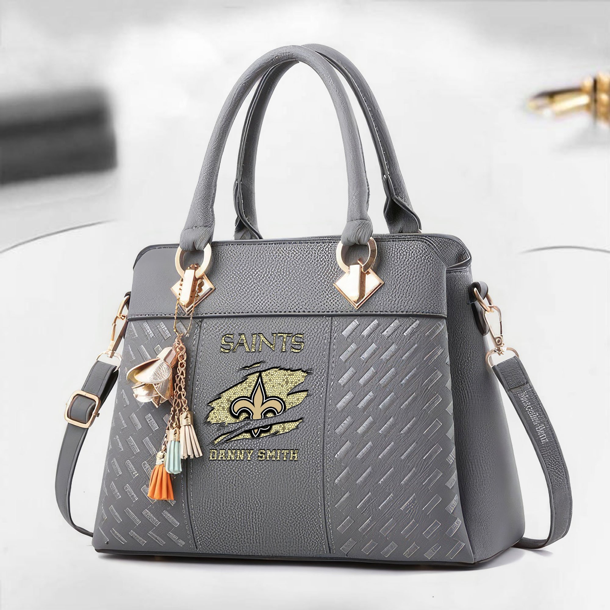 New Orleans Saints Deluxe Handbag For Women 2025 Versions, Sport Deluxe Handbag, Mother's Day Gift EHIVM-05152221 - Image 3