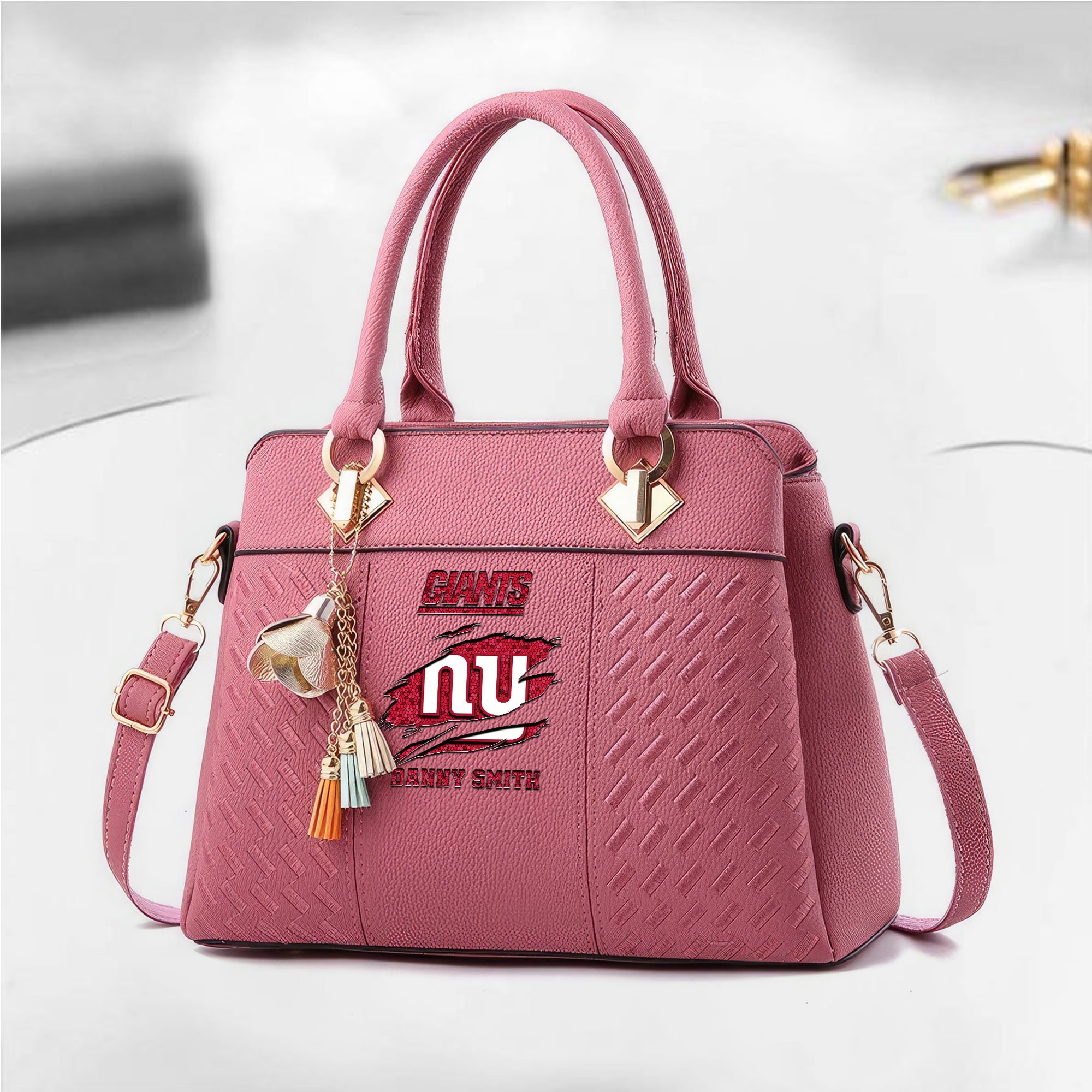 Alternative view of New York Giants Deluxe Handbag For Women 2025 Versions, Sport Deluxe Handbag, Mother's Day Gift EHIVM-05152221