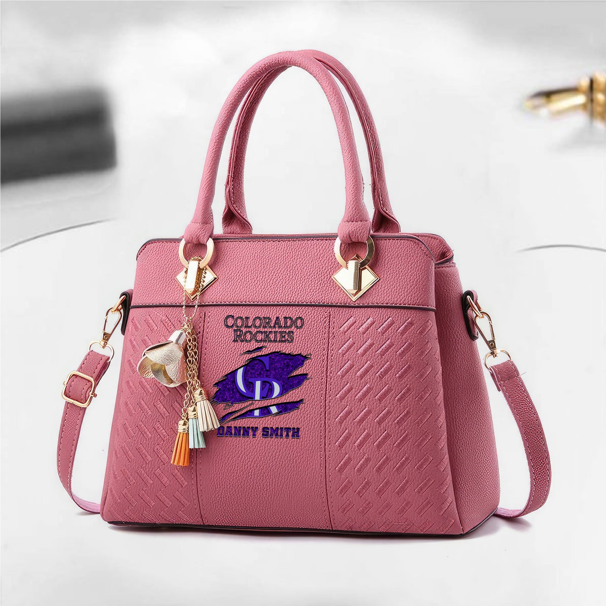 Alternative view of Colorado Rockies Deluxe Handbag For Women 2025 Versions, Sport Deluxe Handbag, Mother's Day Gift EHIVM-05152260