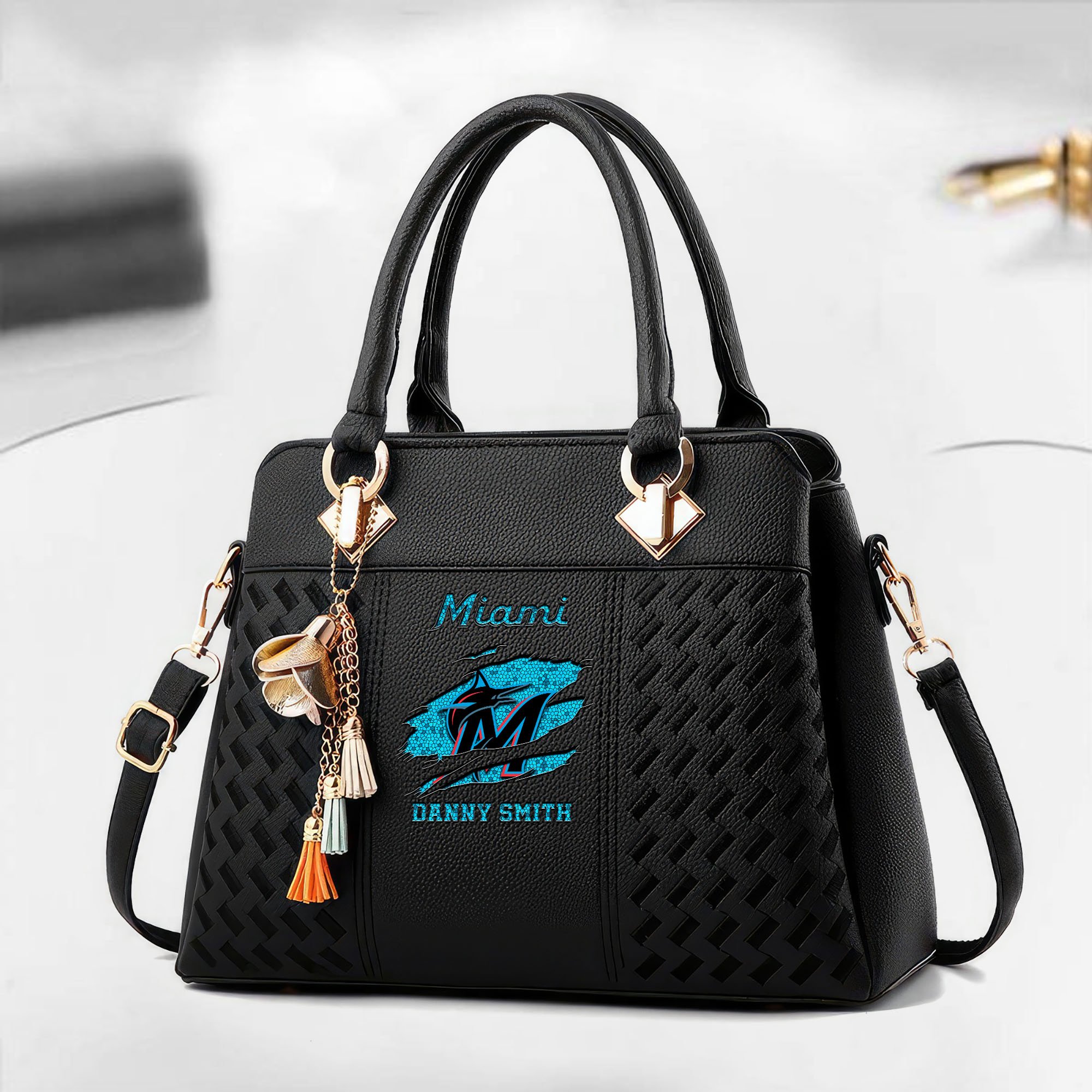 Miami Marlins Deluxe Handbag For Women 2025 Versions, Sport Deluxe Handbag, Mother's Day Gift EHIVM-05152260