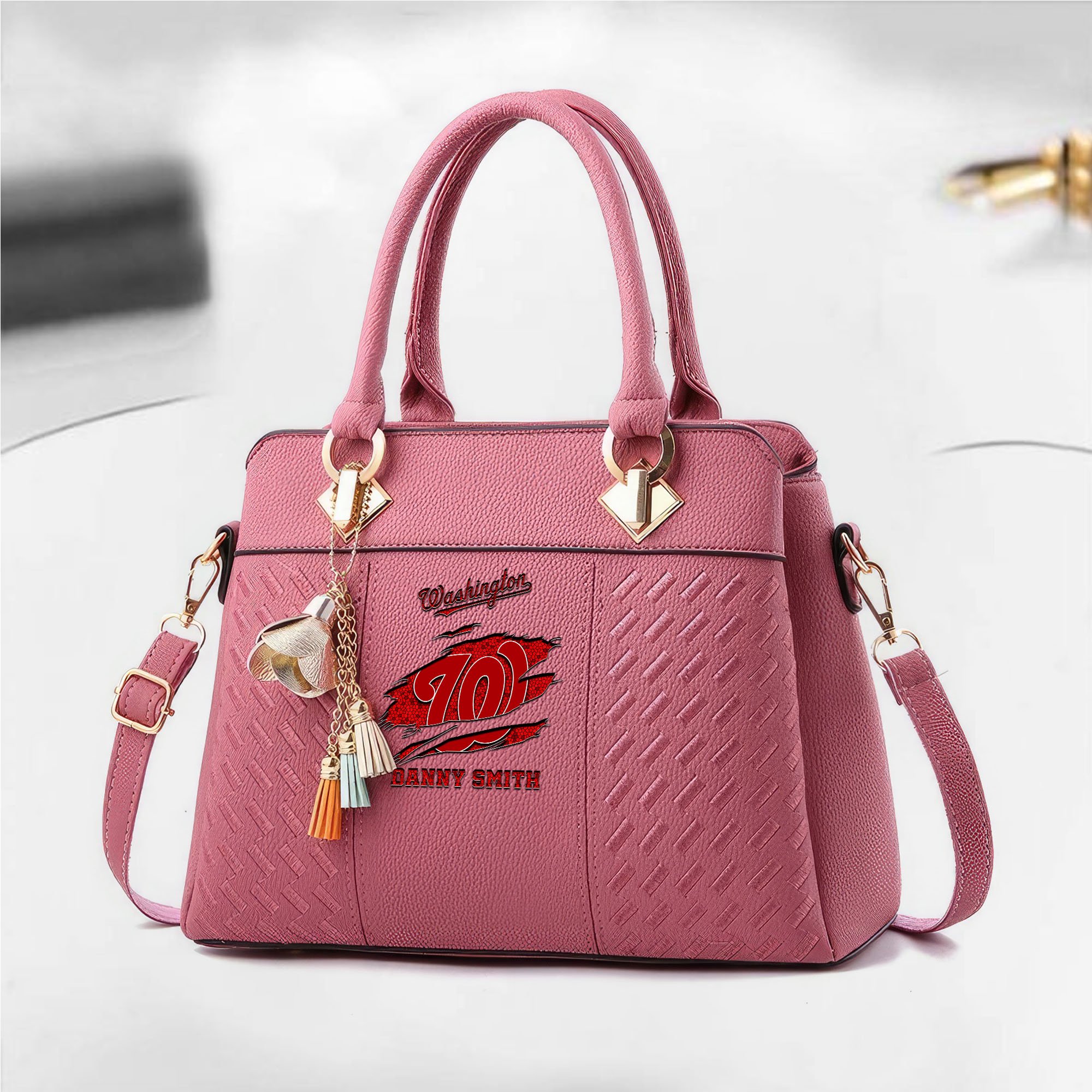 Alternative view of Washington Nationals Deluxe Handbag For Women 2025 Versions, Sport Deluxe Handbag, Mother's Day Gift EHIVM-05152260