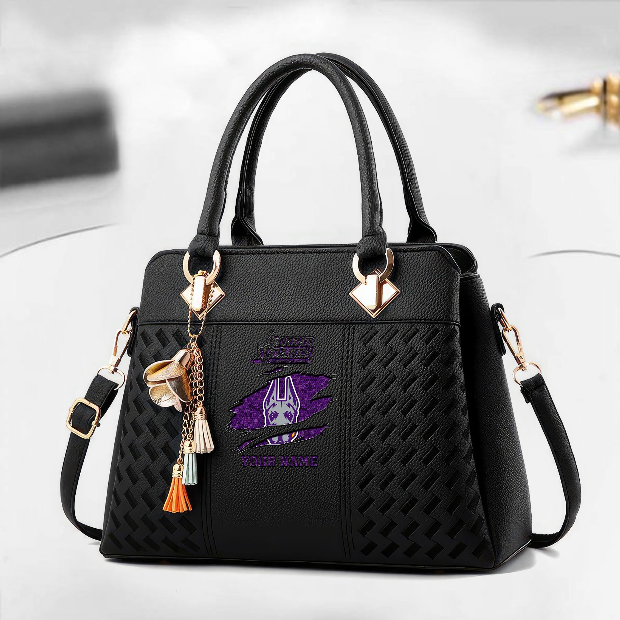 Albany Great Danes Deluxe Handbag For Women Custom Your Name 2025 Versions, Sport Deluxe Handbag EHIVM-05222308A