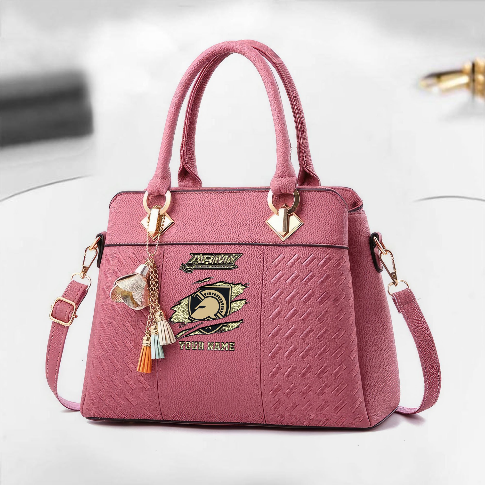 Alternative view of Army Black Knights Deluxe Handbag For Women Custom Your Name 2025 Versions, Sport Deluxe Handbag EHIVM-05222308A