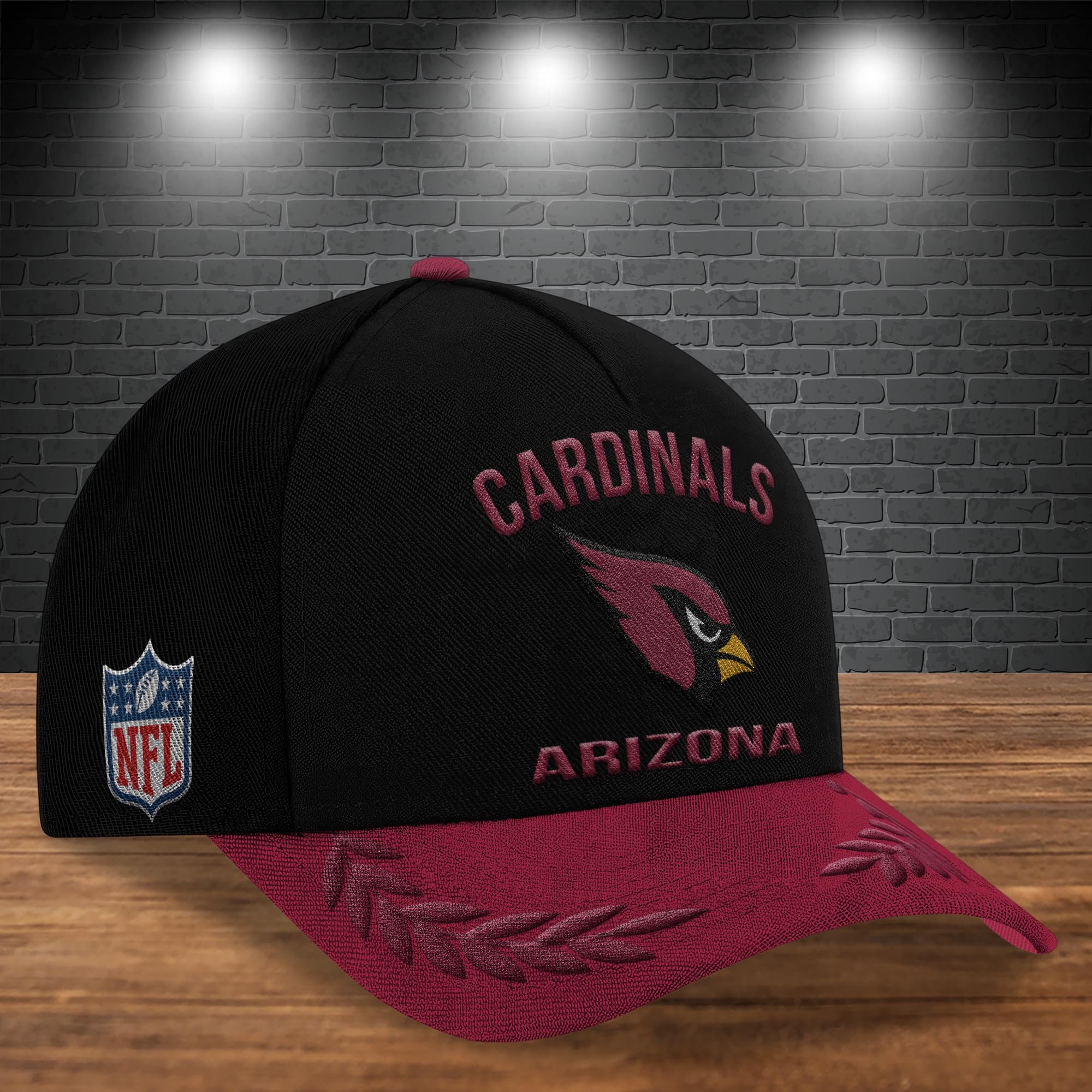 Alternative view of Arizona Cardinals Cap New 2025 Version Custom Your Name, Sport Team Cap, Sport Gift For Fans, Father's Day Gifts EHIVM-05172268N