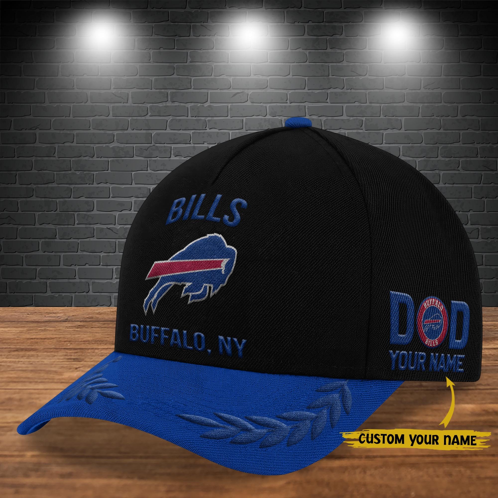 Buffalo Bills Cap New 2025 Version Custom Your Name, Sport Team Cap, Sport Gift For Fans, Father's Day Gifts EHIVM-05172268N