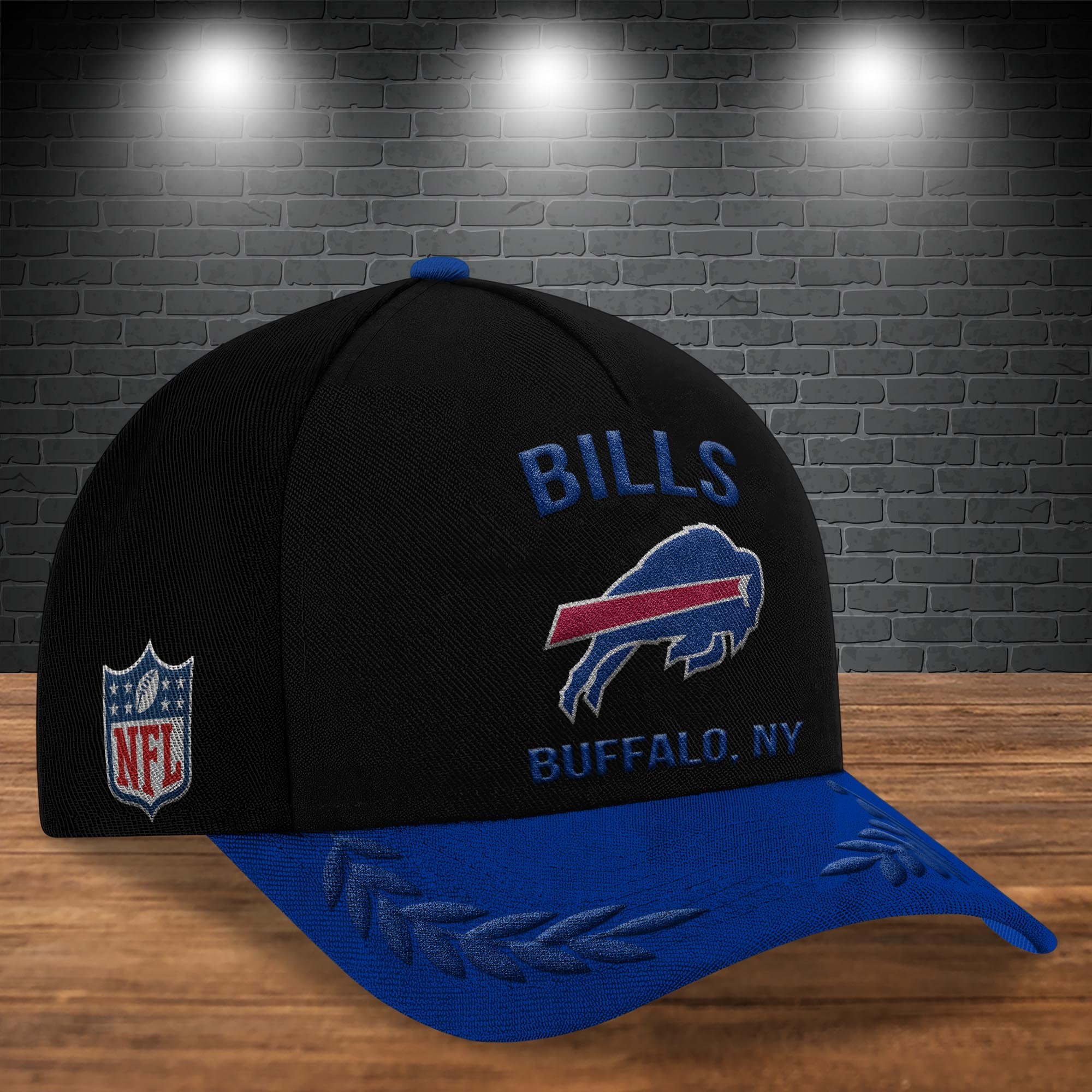 Alternative view of Buffalo Bills Cap New 2025 Version Custom Your Name, Sport Team Cap, Sport Gift For Fans, Father's Day Gifts EHIVM-05172268N