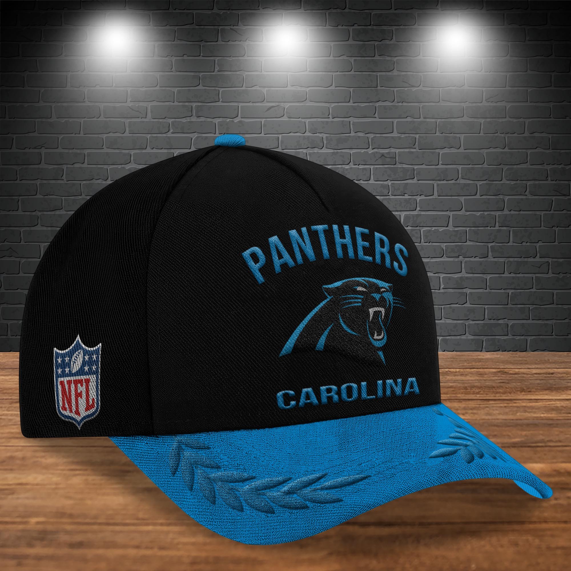 Alternative view of Carolina Panthers Cap New 2025 Version Custom Your Name, Sport Team Cap, Sport Gift For Fans, Father's Day Gifts EHIVM-05172268N