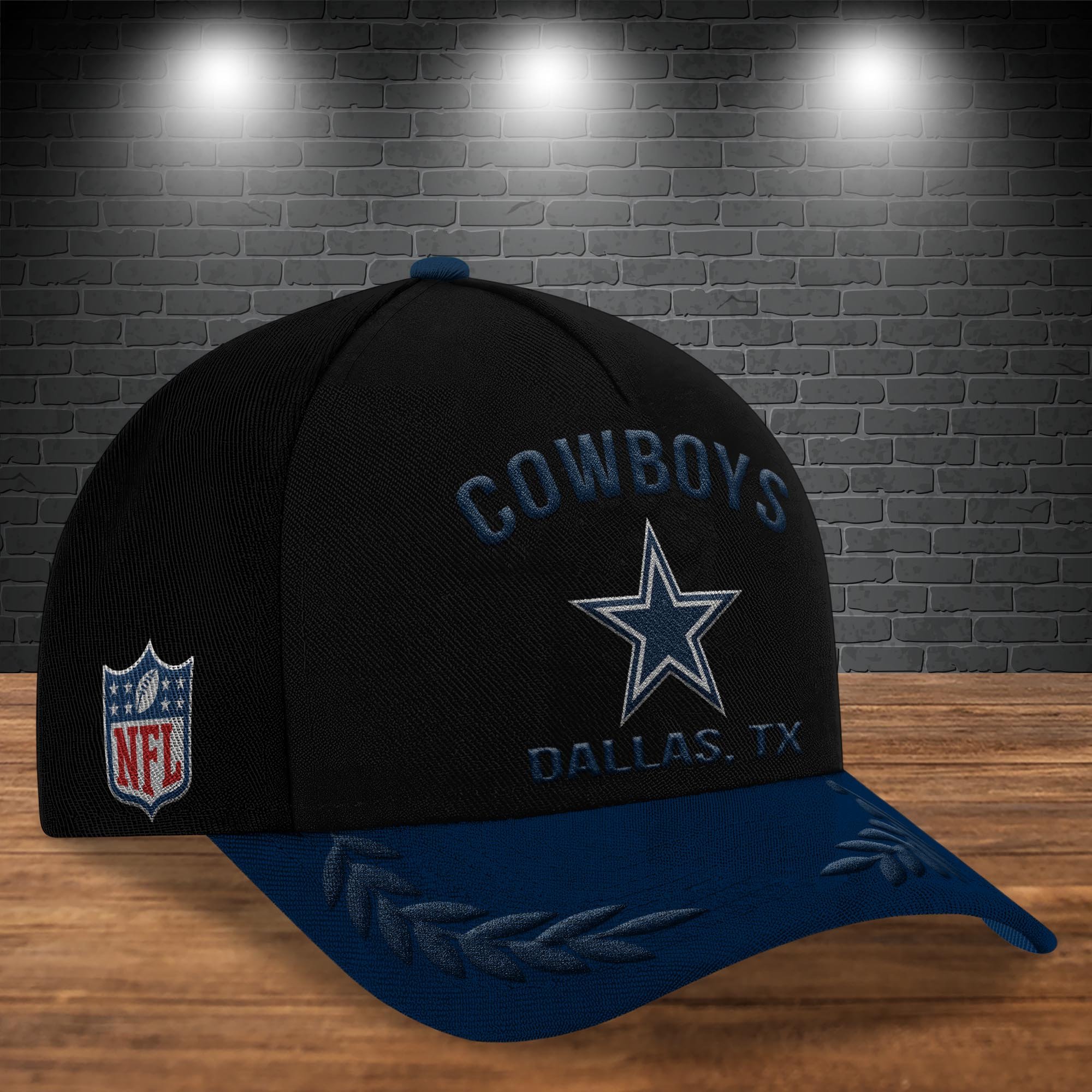 Alternative view of Dallas Cowboys Cap New 2025 Version Custom Your Name, Sport Team Cap, Sport Gift For Fans, Father's Day Gifts EHIVM-05172268N