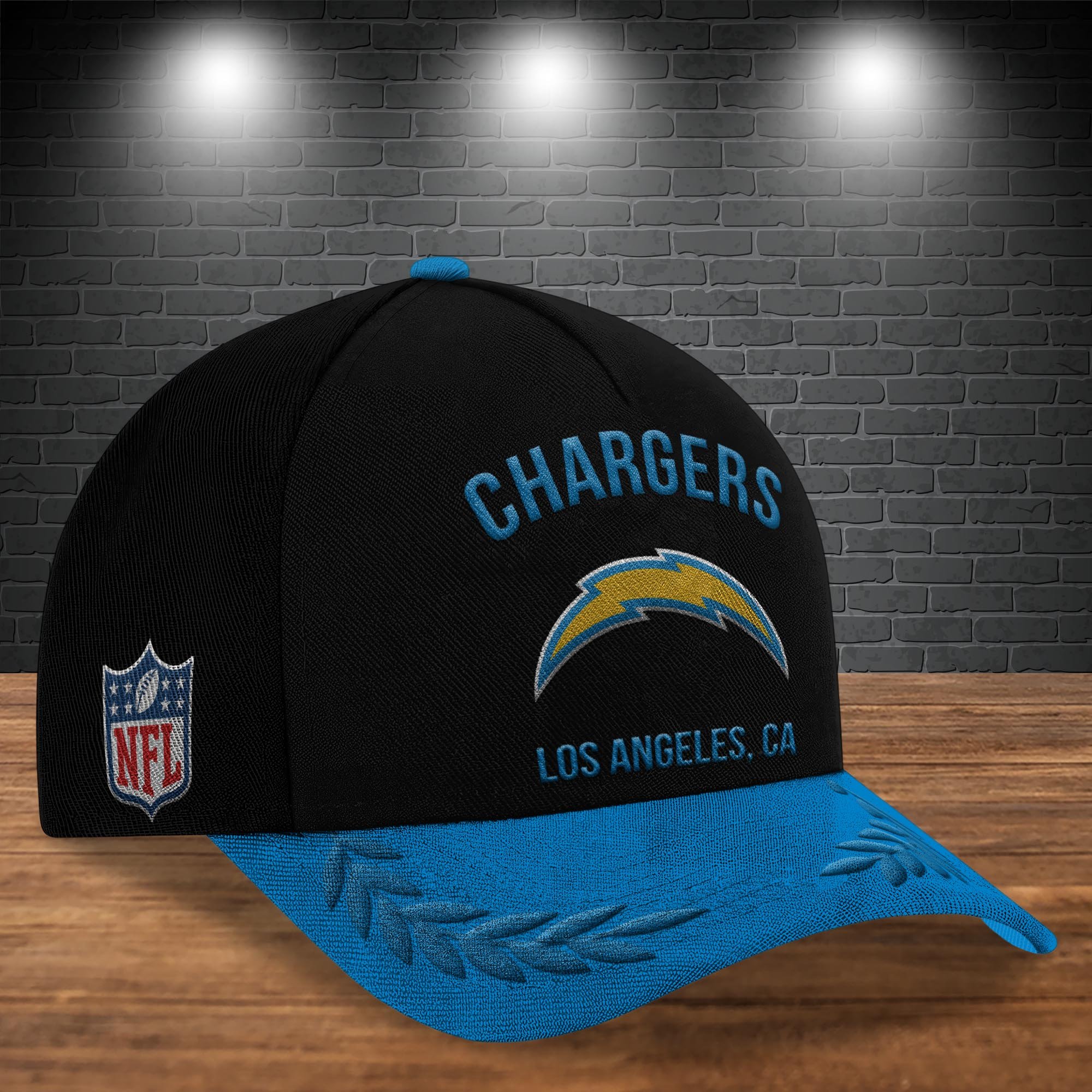 Alternative view of Los Angeles Chargers Cap New 2025 Version Custom Your Name, Sport Team Cap, Sport Gift For Fans, Father's Day Gifts EHIVM-05172268N