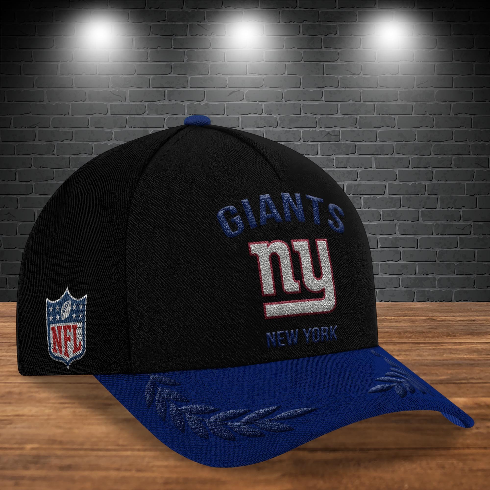 Alternative view of New York Giants Cap New 2025 Version Custom Your Name, Sport Team Cap, Sport Gift For Fans, Father's Day Gifts EHIVM-05172268N