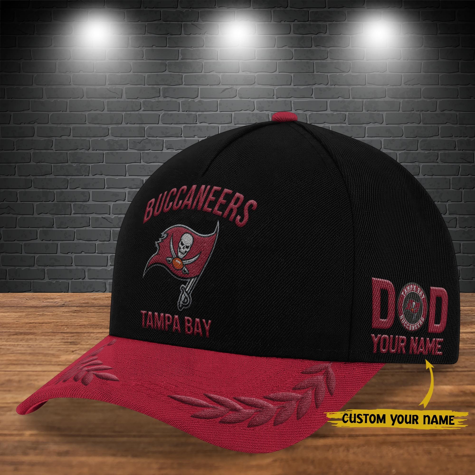 Tampa Bay Buccaneers Cap New 2025 Version Custom Your Name, Sport Team Cap, Sport Gift For Fans, Father's Day Gifts EHIVM-05172268N