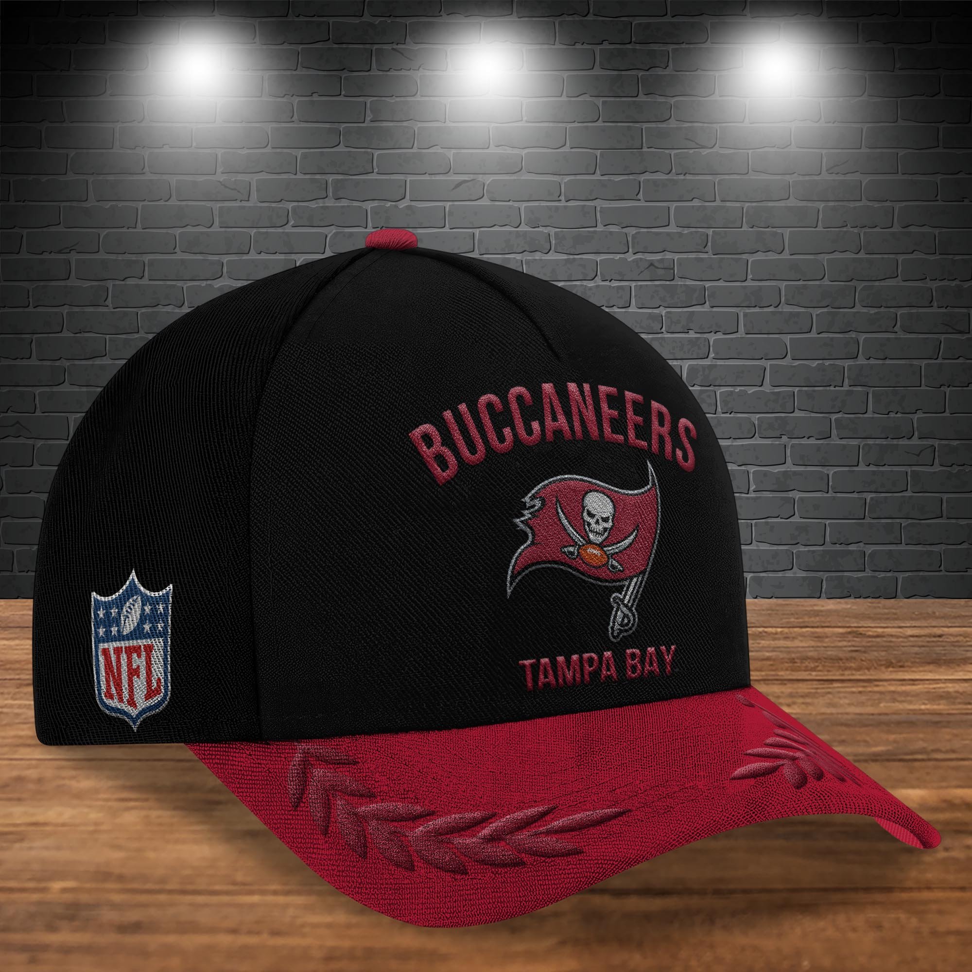 Alternative view of Tampa Bay Buccaneers Cap New 2025 Version Custom Your Name, Sport Team Cap, Sport Gift For Fans, Father's Day Gifts EHIVM-05172268N
