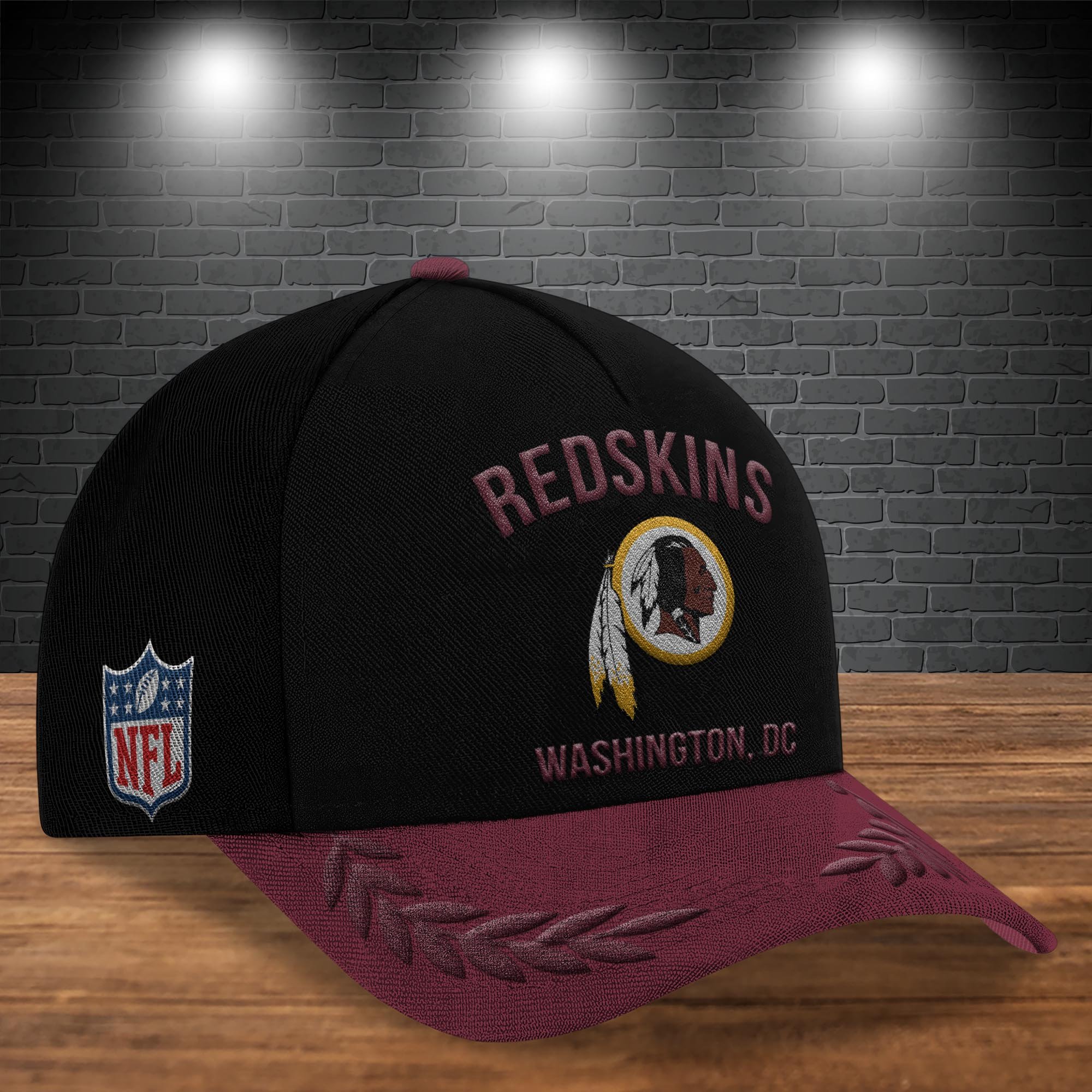 Alternative view of Washington Redskins Cap New 2025 Version Custom Your Name, Sport Team Cap, Sport Gift For Fans, Father's Day Gifts EHIVM-05172268N