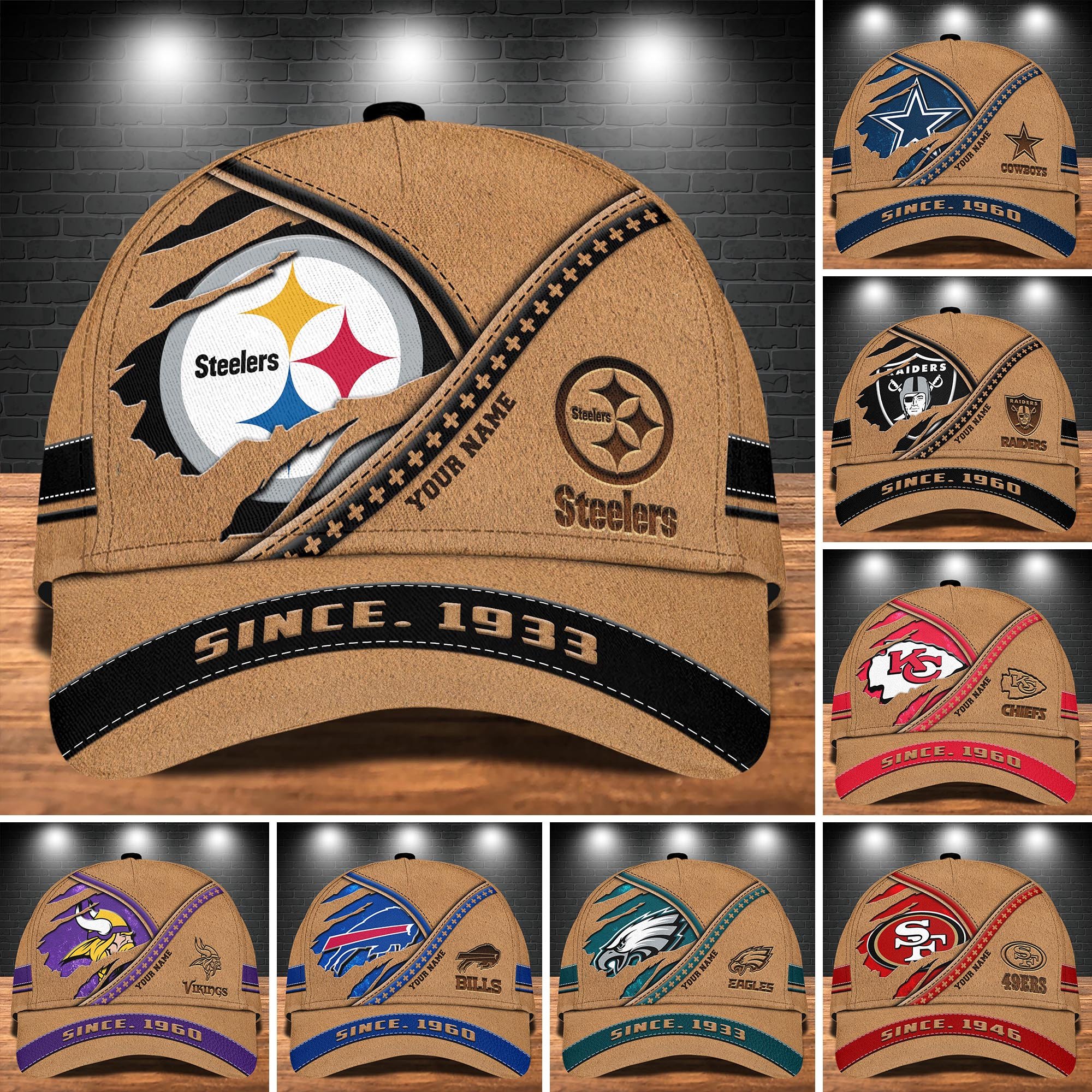 Alternative view of Sport Cap Custom Name And Team, Sport Cap For Fans, Sport Gifts ETRG-05082164