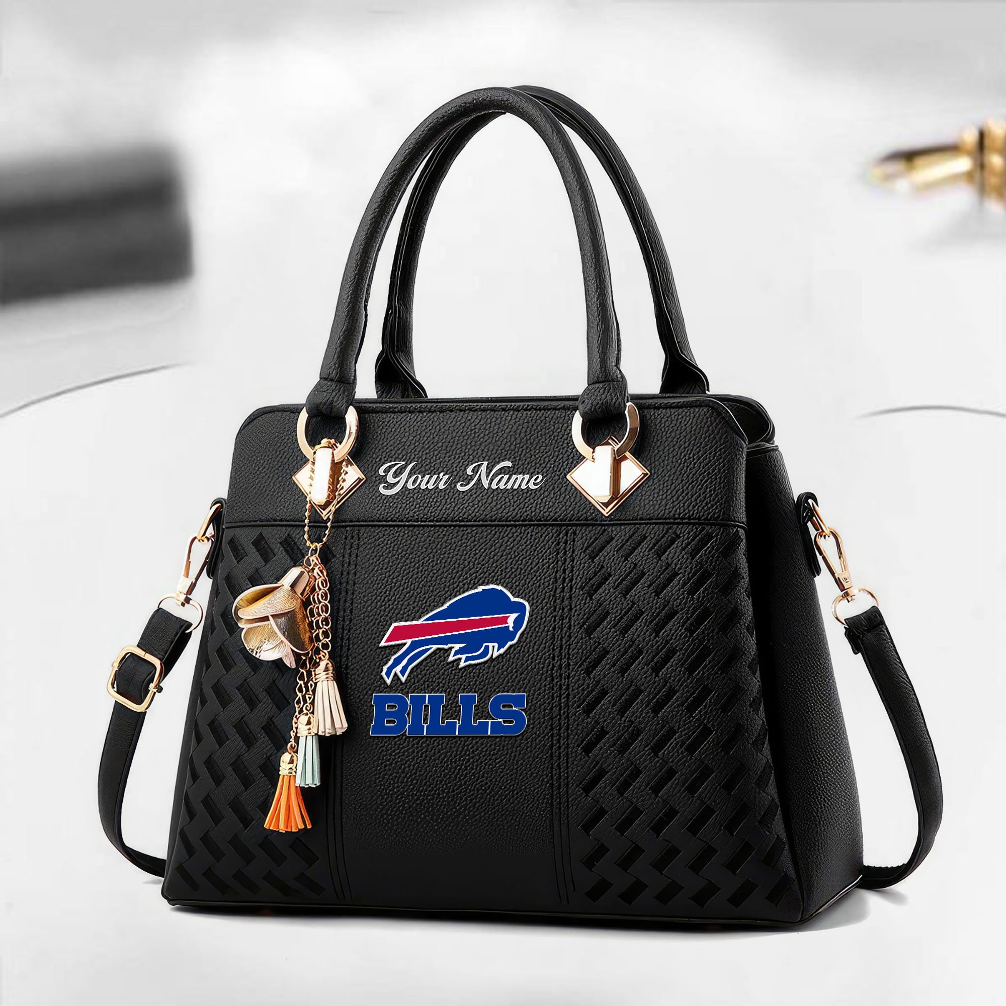 Buffalo Bills Custom Deluxe Handbag For Women Custom Your Name 2025 Versions, Sport Deluxe Handbag EHIVM-05152221
